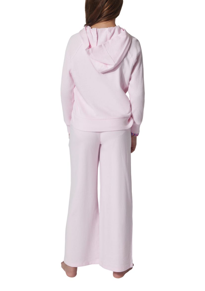 Girls 7-16 Comfy Cutie Brushed Terry Waffle Set 
