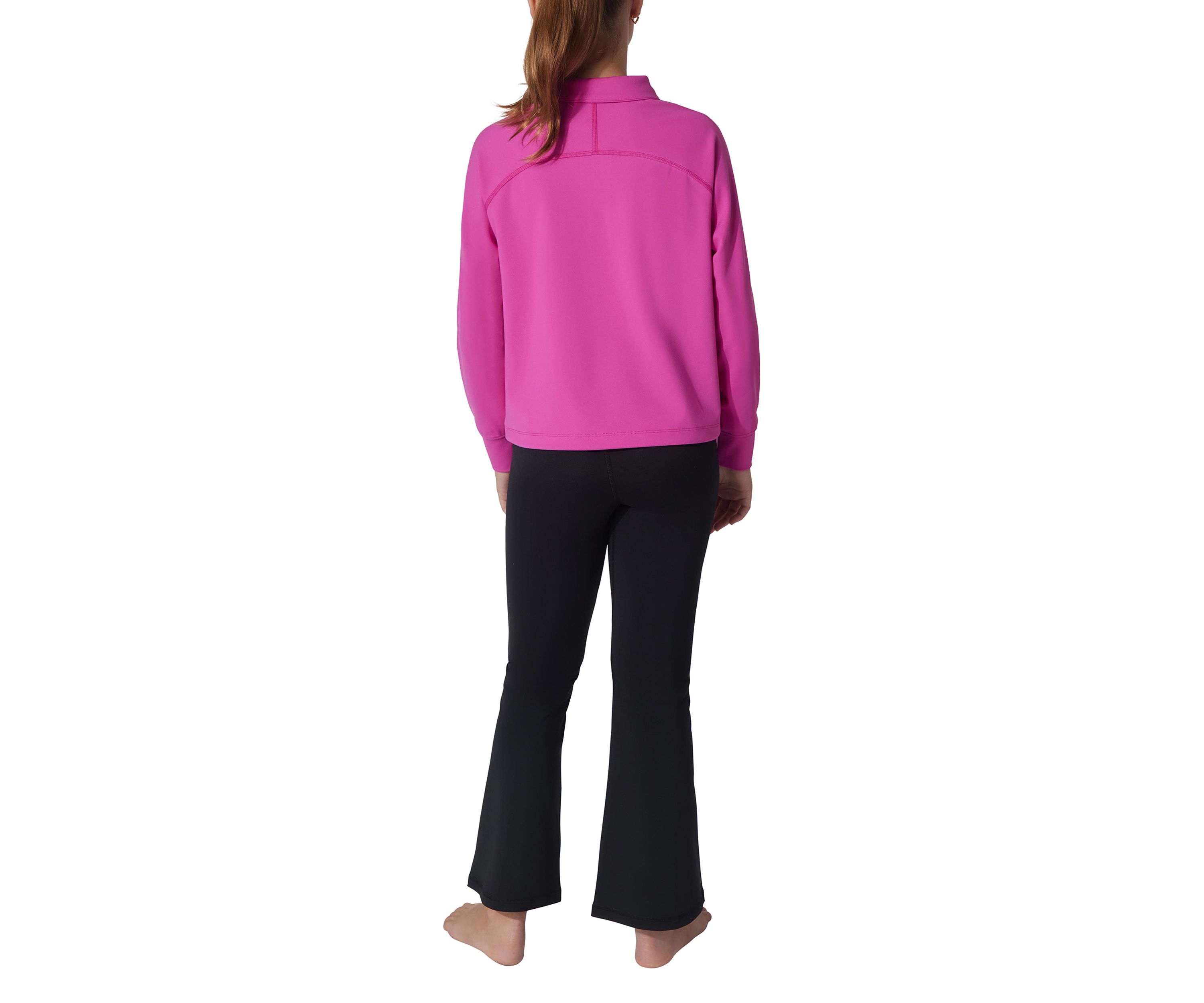 Girls 7-16 Lux Half Zip Chaser Flare Set