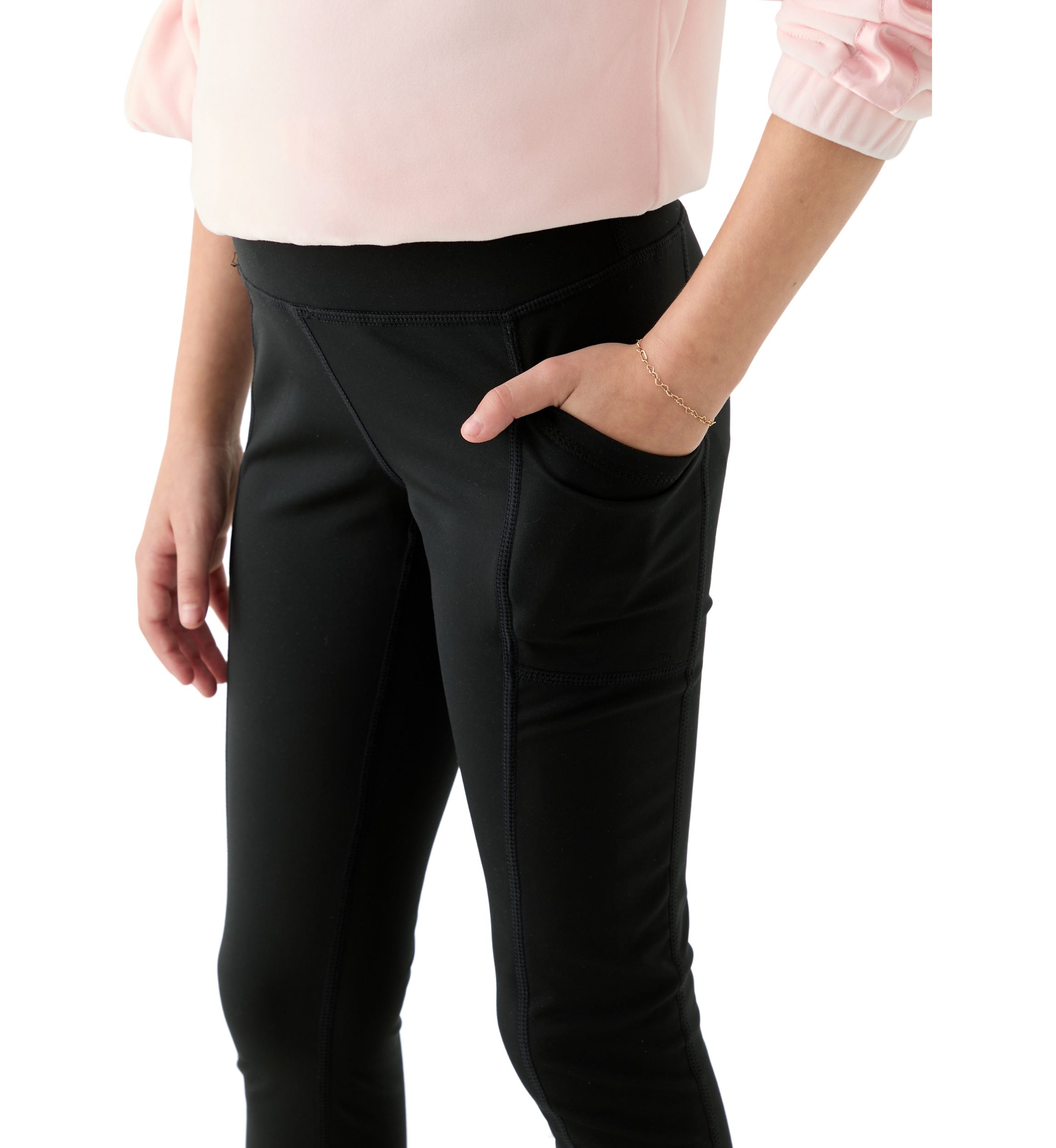 Girls 7-16 Fleece Lined Leggings