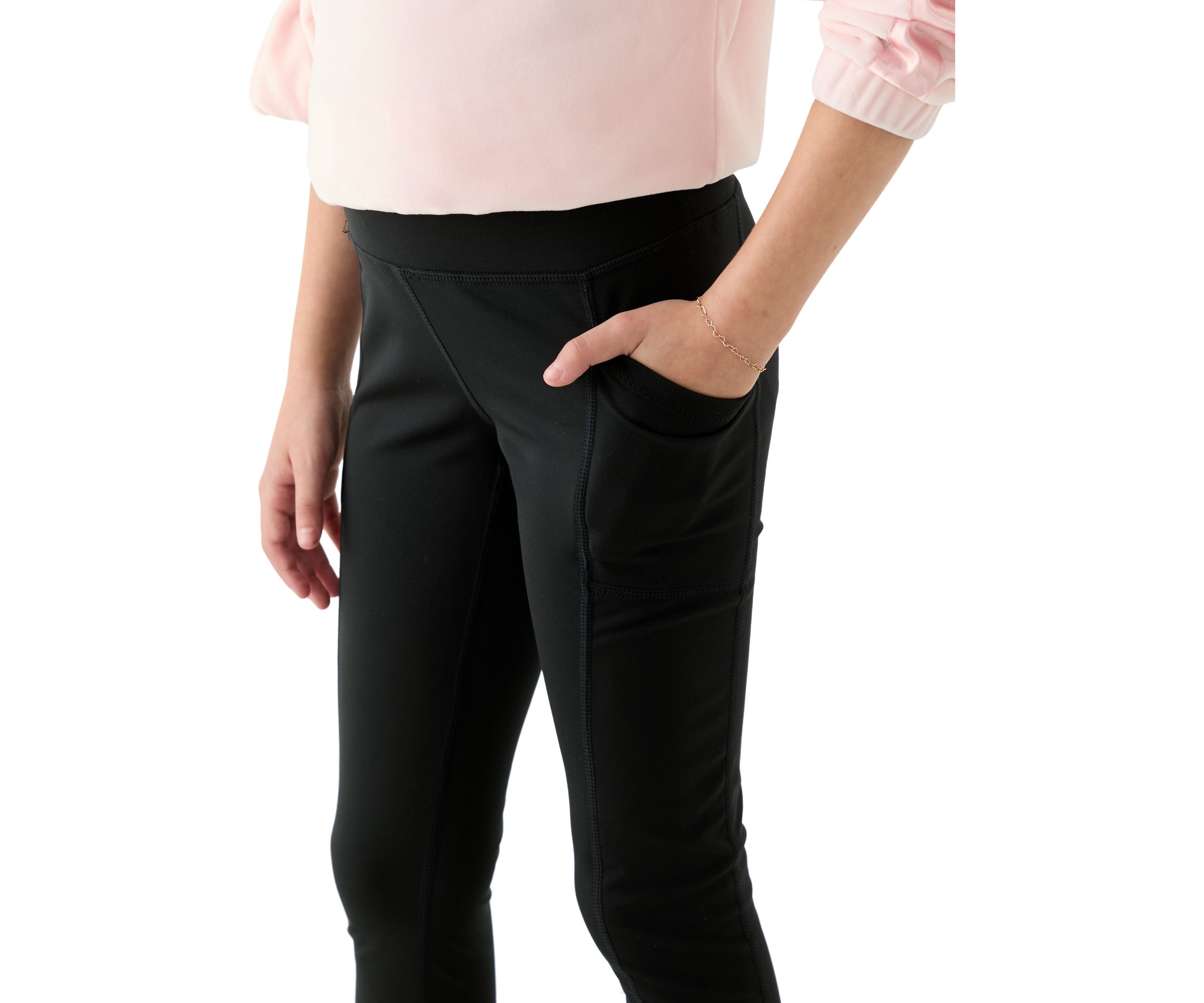 Girls 7-16 Fleece Lined Leggings