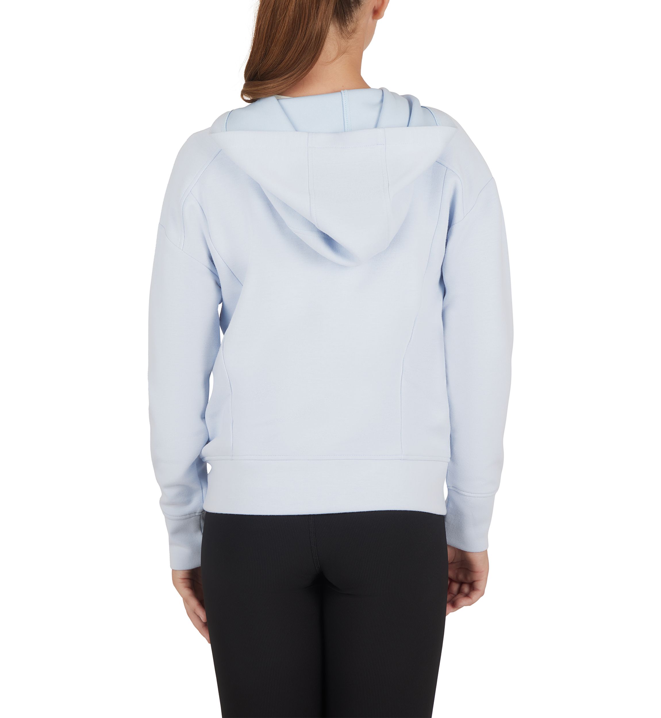 Girls 7-16 Scuba Dahlia Front Zip Hoodie