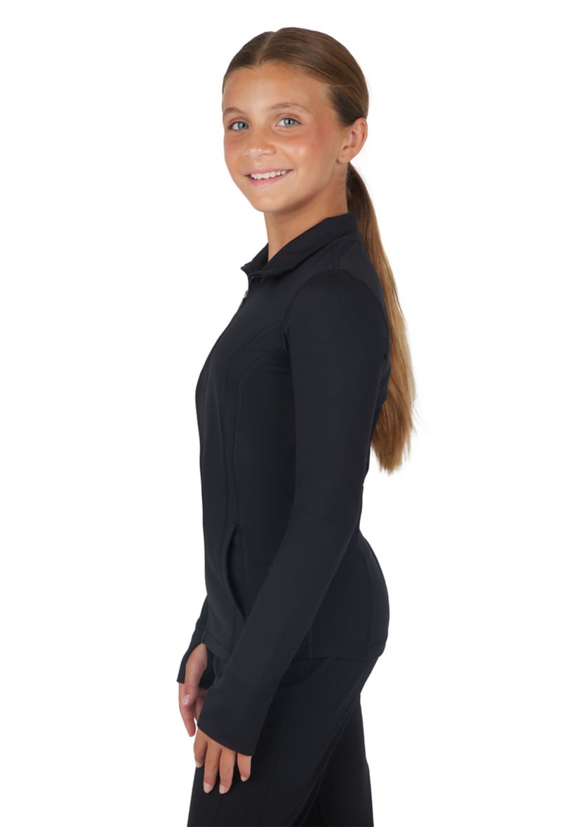 Girls 7-16 Performance Zip Up Jacket 