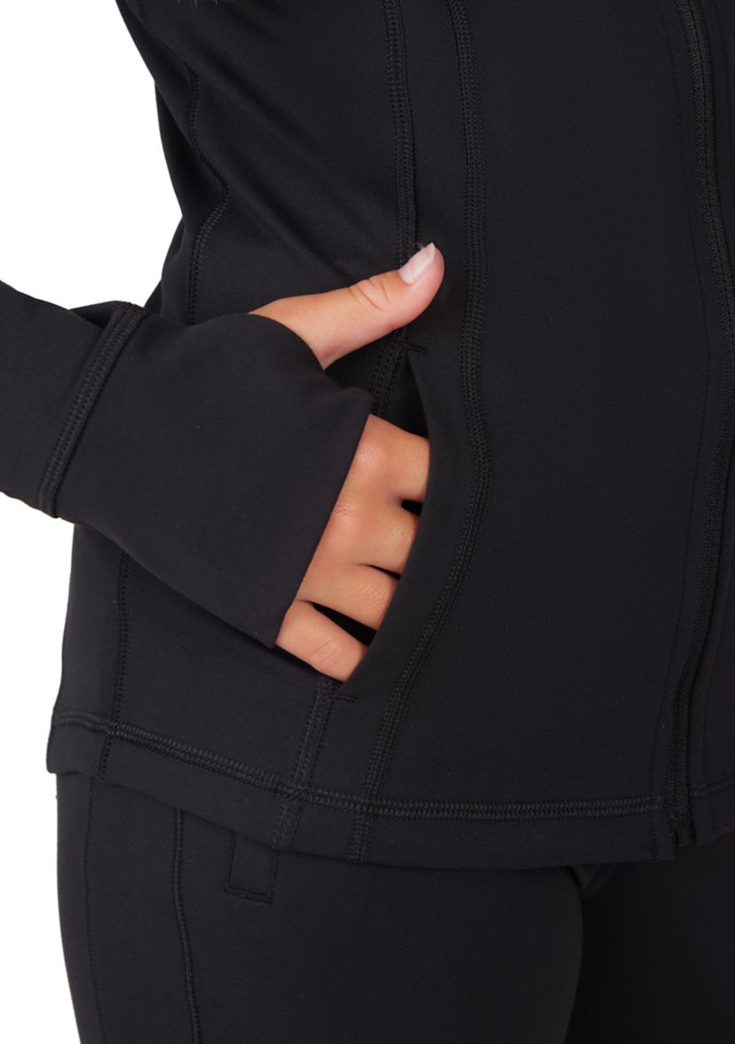 Girls 7-16 Performance Zip Up Jacket 