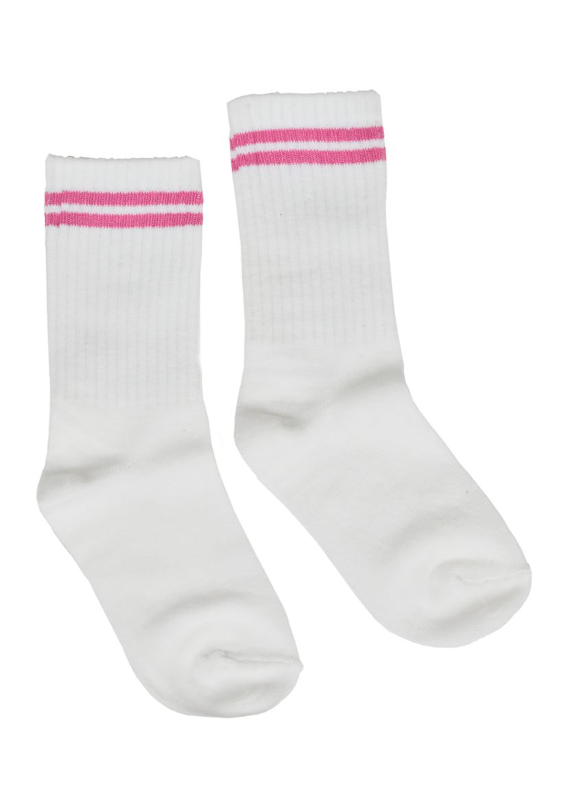 Girls 4-6x Super Soft Boxy T-Shirt and Running Shorts with Socks