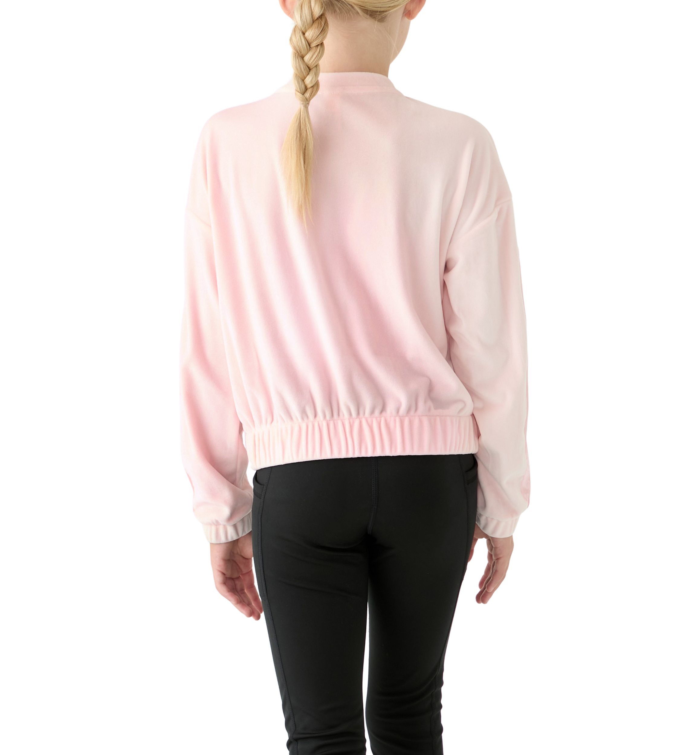 Girls 7-16 Velour Hoodie