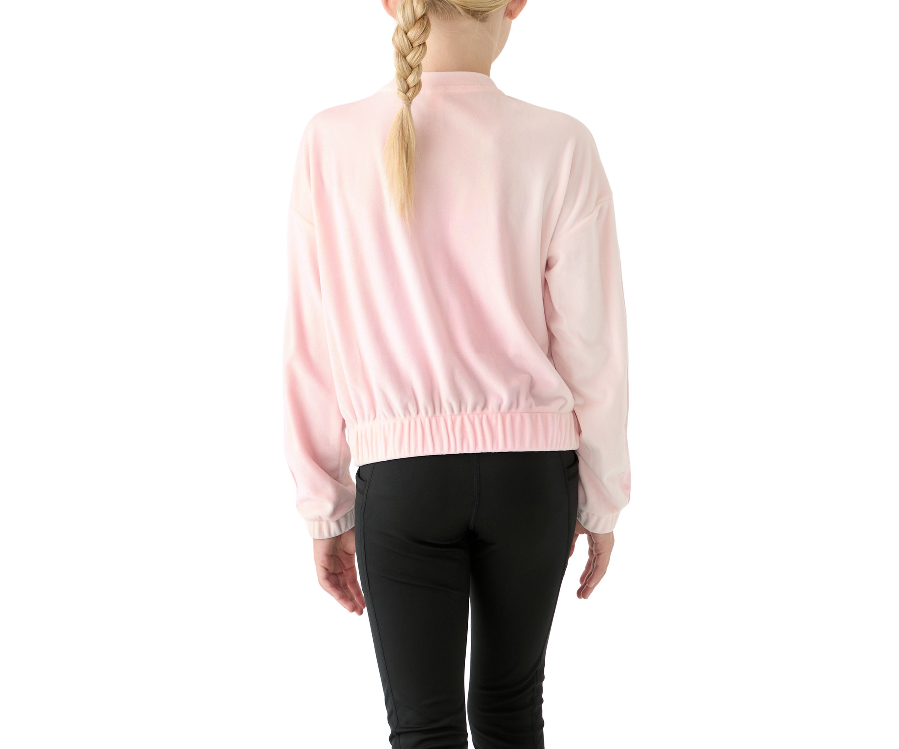 Girls 7-16 Velour Hoodie