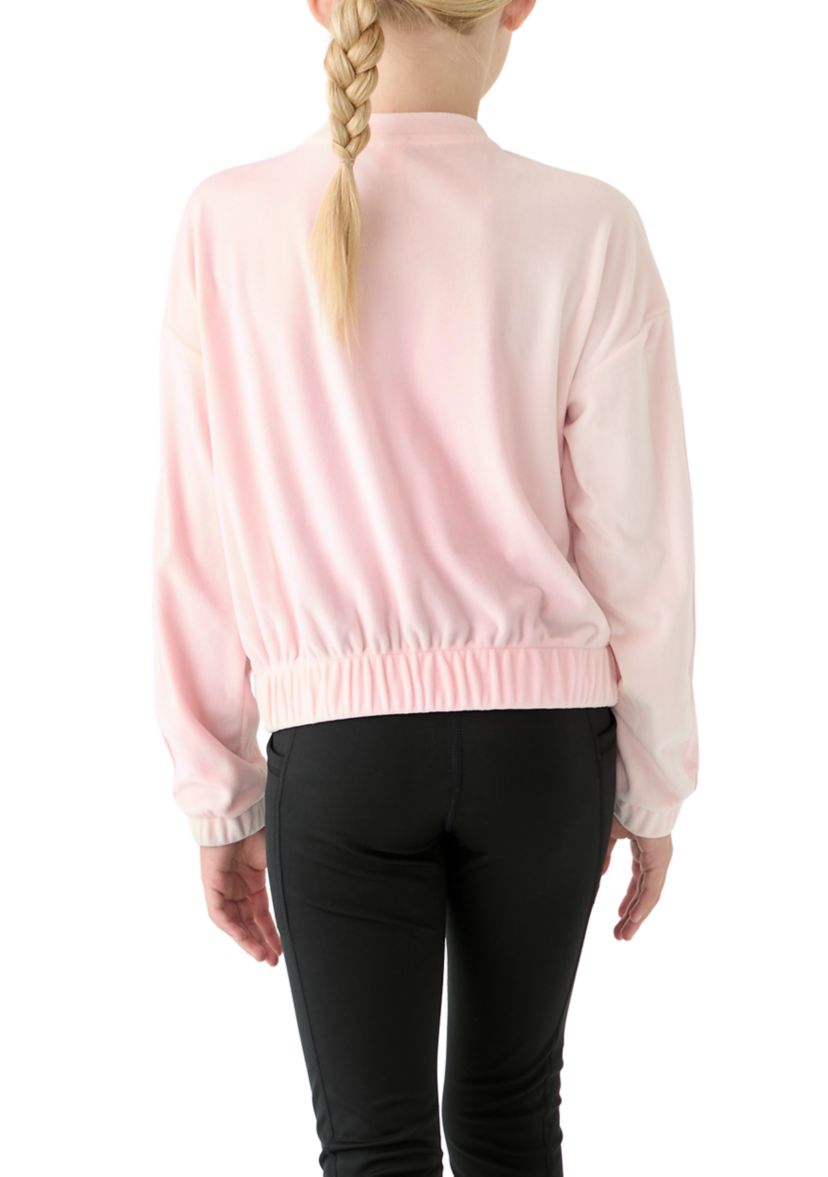 Girls 7-16 Velour Hoodie