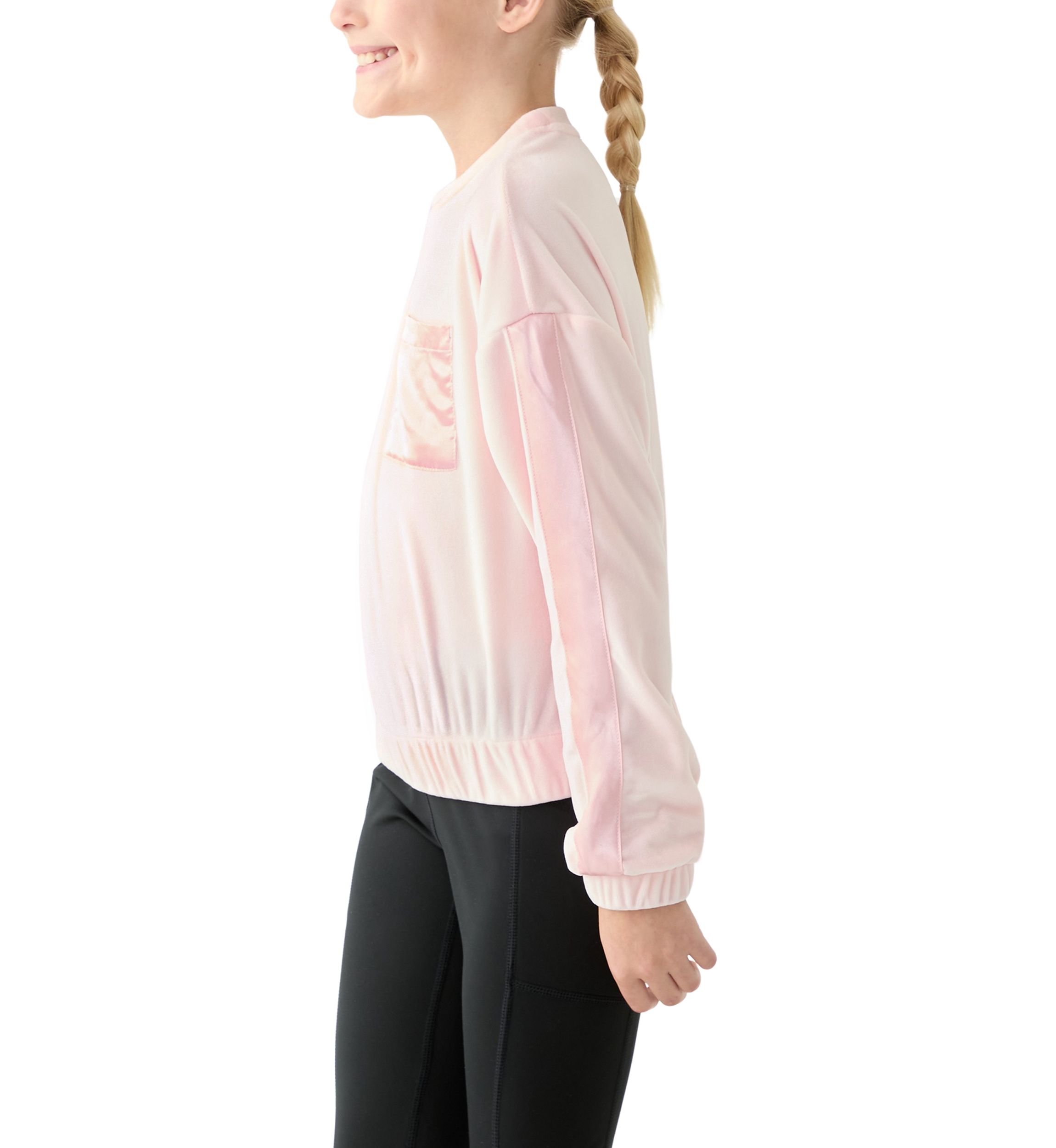 Girls 7-16 Velour Hoodie