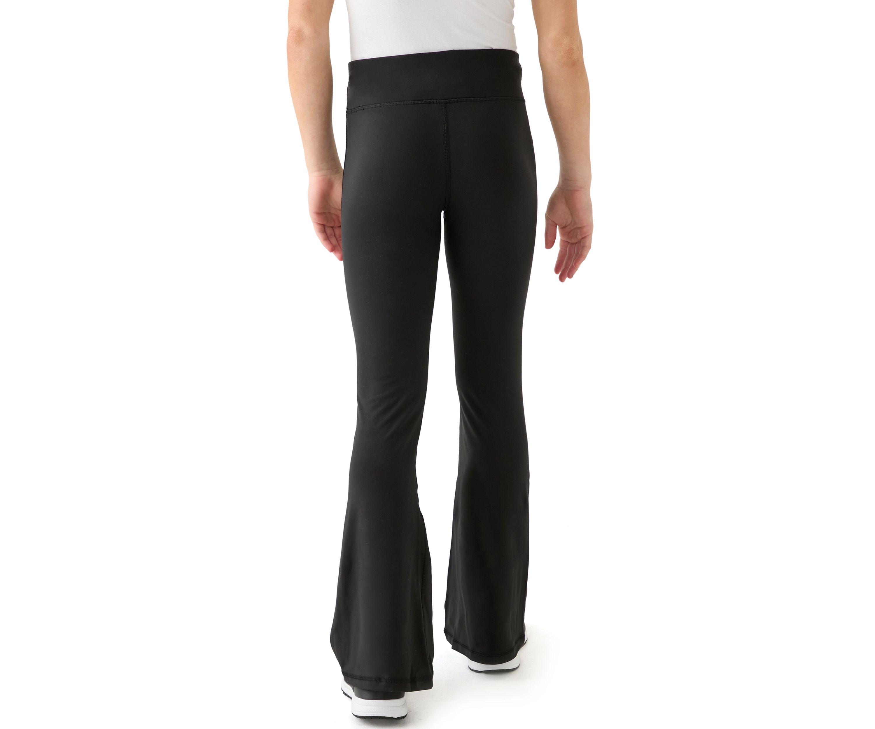 Girls 7-16 High Rise Ruched Flared Pants