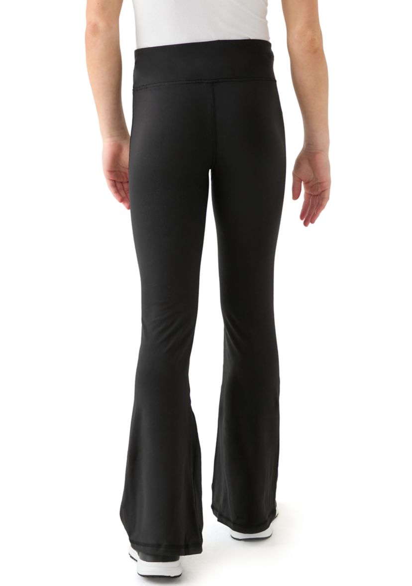 Girls 7-16 High Rise Ruched Flared Pants