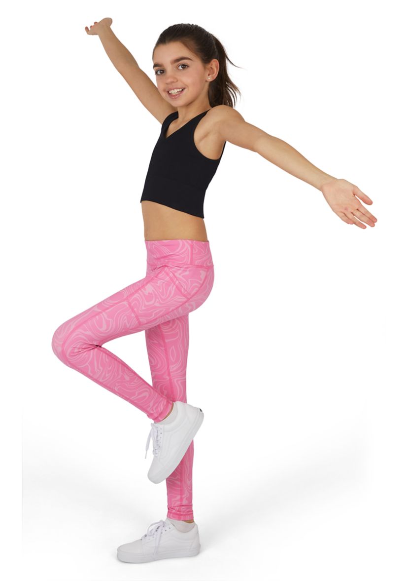 Girls 7-16 Cell Phone Pocket Leggings
