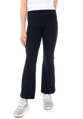 Yogalicious Lux Dianna High Waist Flare Leggings In Black