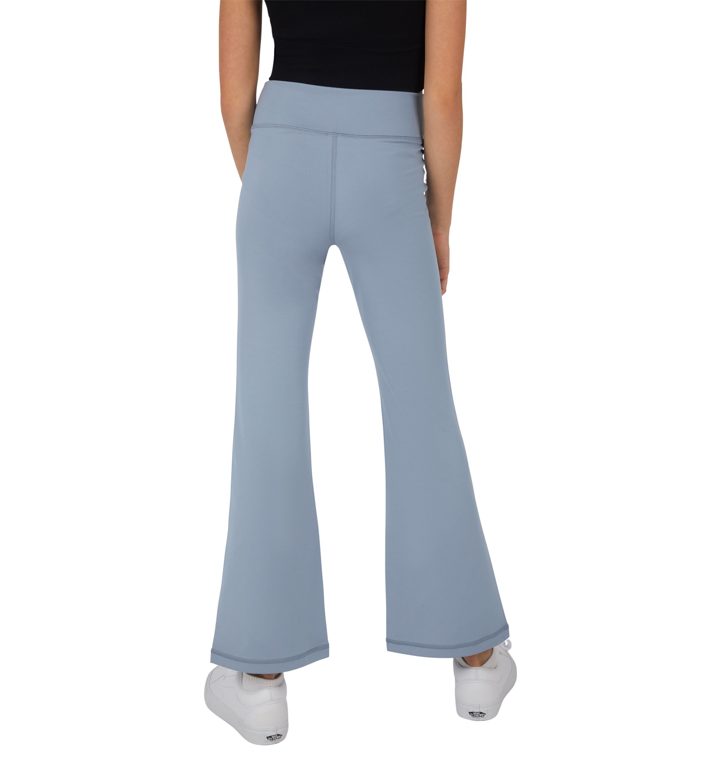 Girls 7-16 Crossover Waist Flare Pants