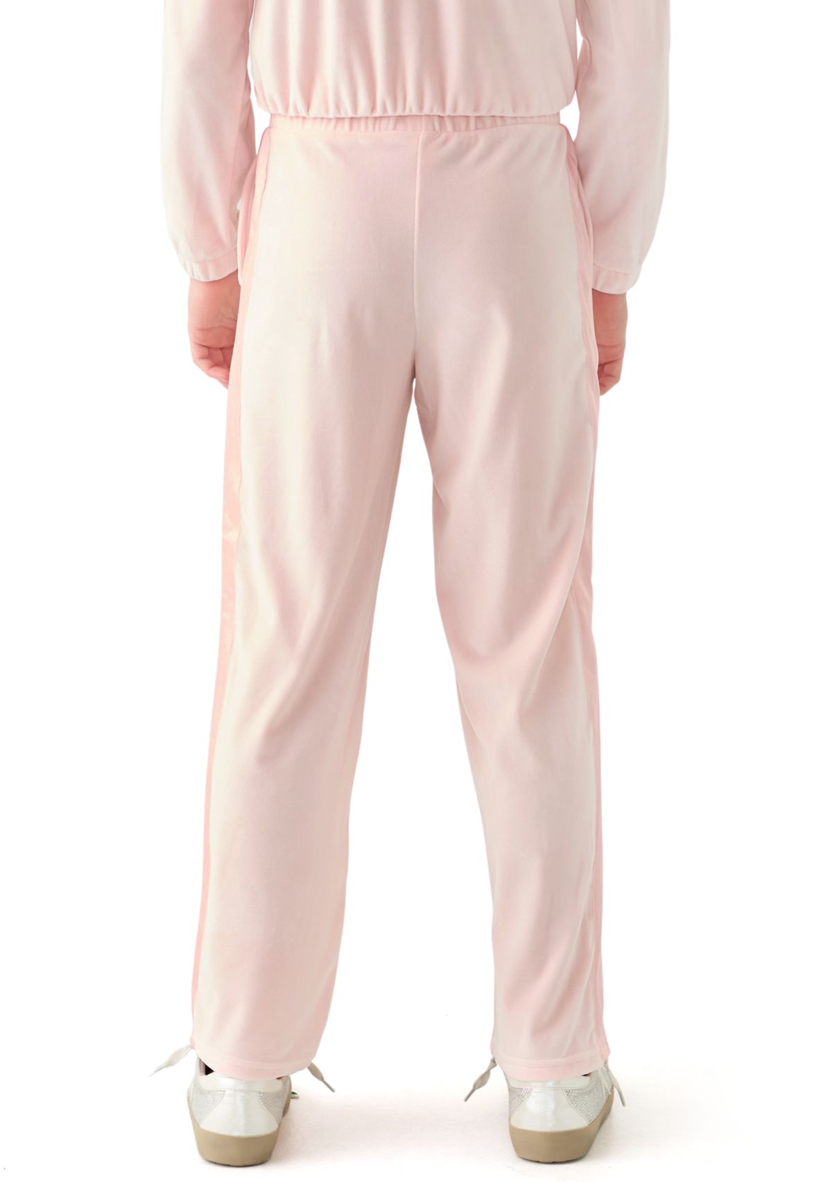Girls 7-16 Velour Wide Leg Pants