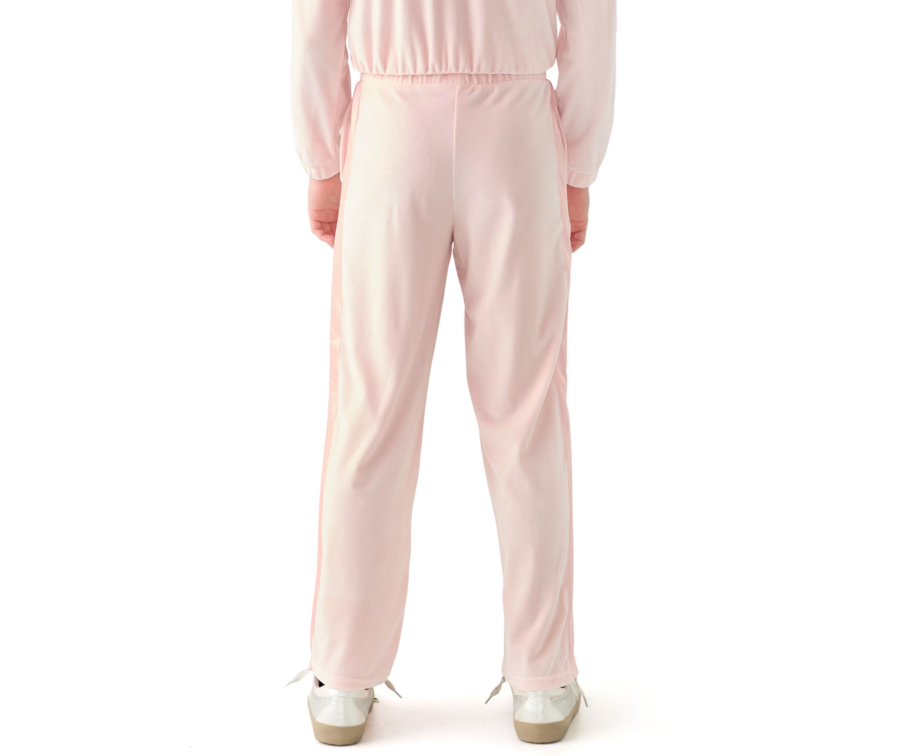 Girls 7-16 Velour Wide Leg Pants