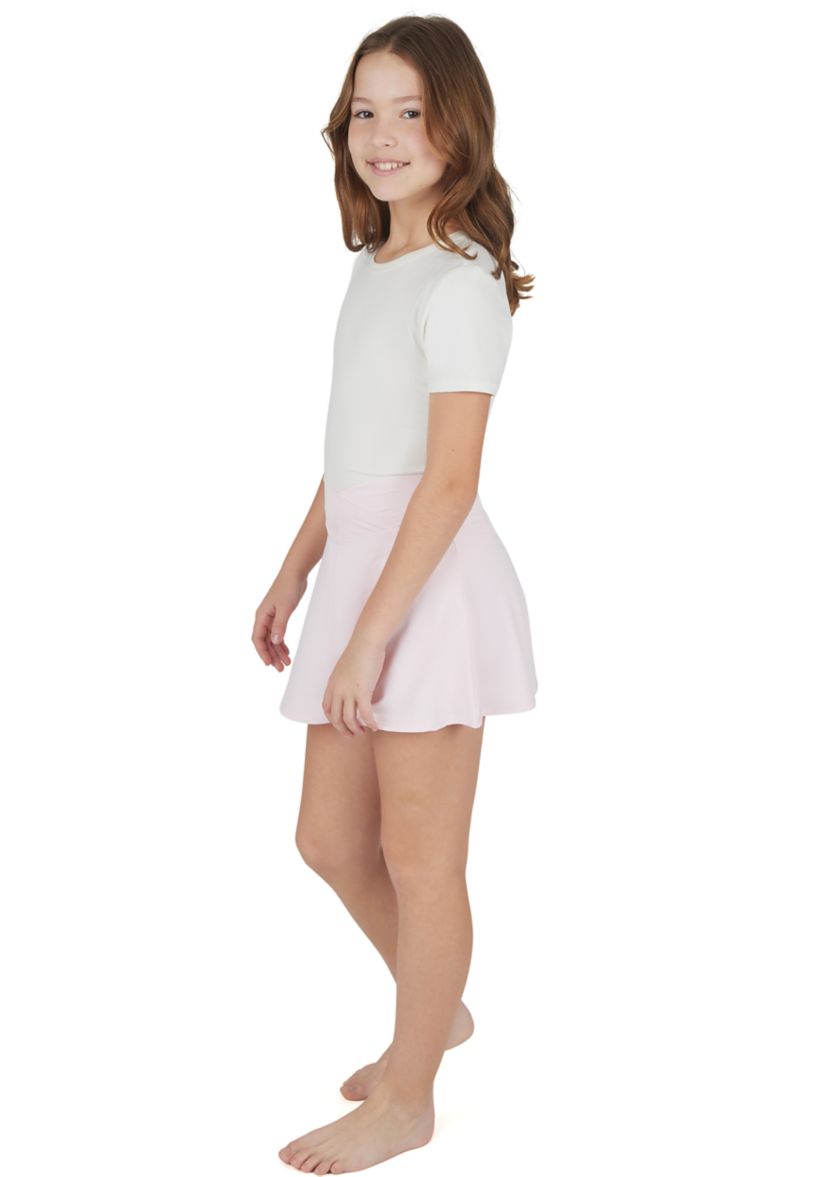 Girls 7-16 Jersey Summer Crossover Skort