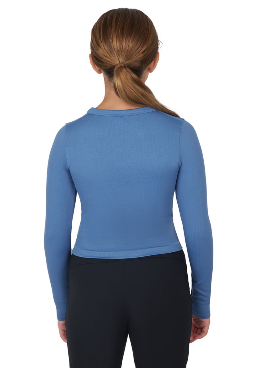 Girls 7-16 Long Sleeve Seamless T-Shirt 