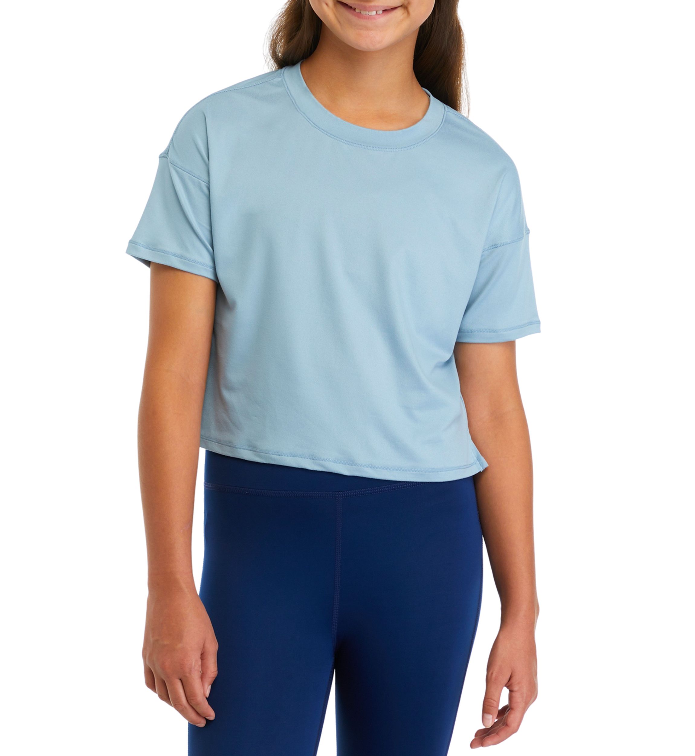Girls 7-16 Boxy Cropped T-Shirt 