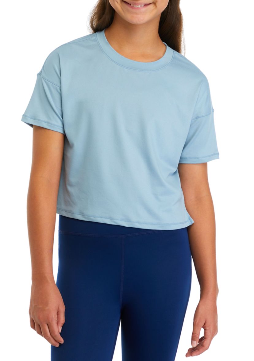 Girls 7-16 Boxy Cropped T-Shirt 