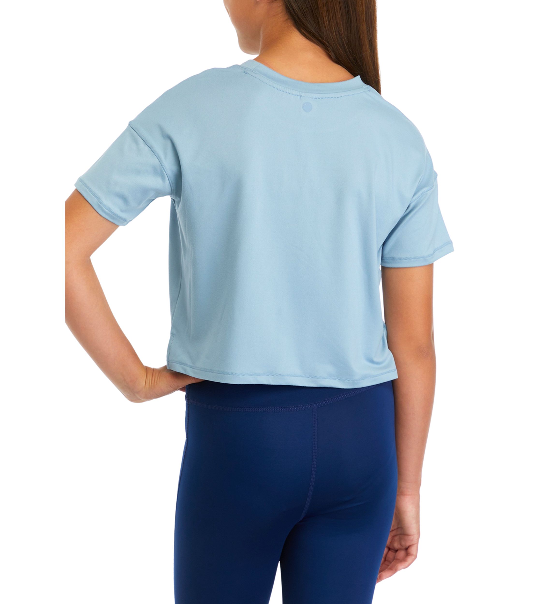 Girls 7-16 Boxy Cropped T-Shirt 