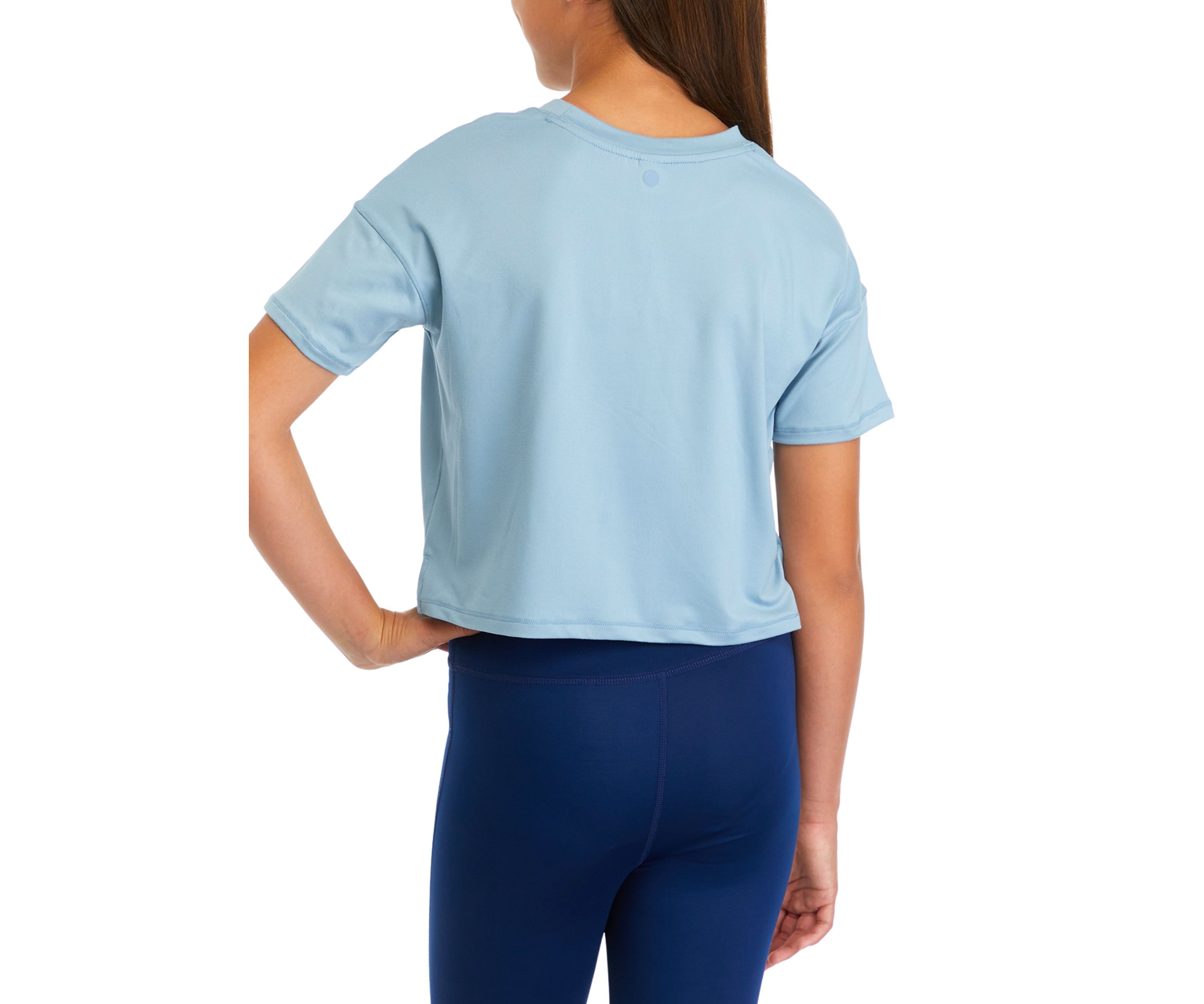 Girls 7-16 Boxy Cropped T-Shirt 