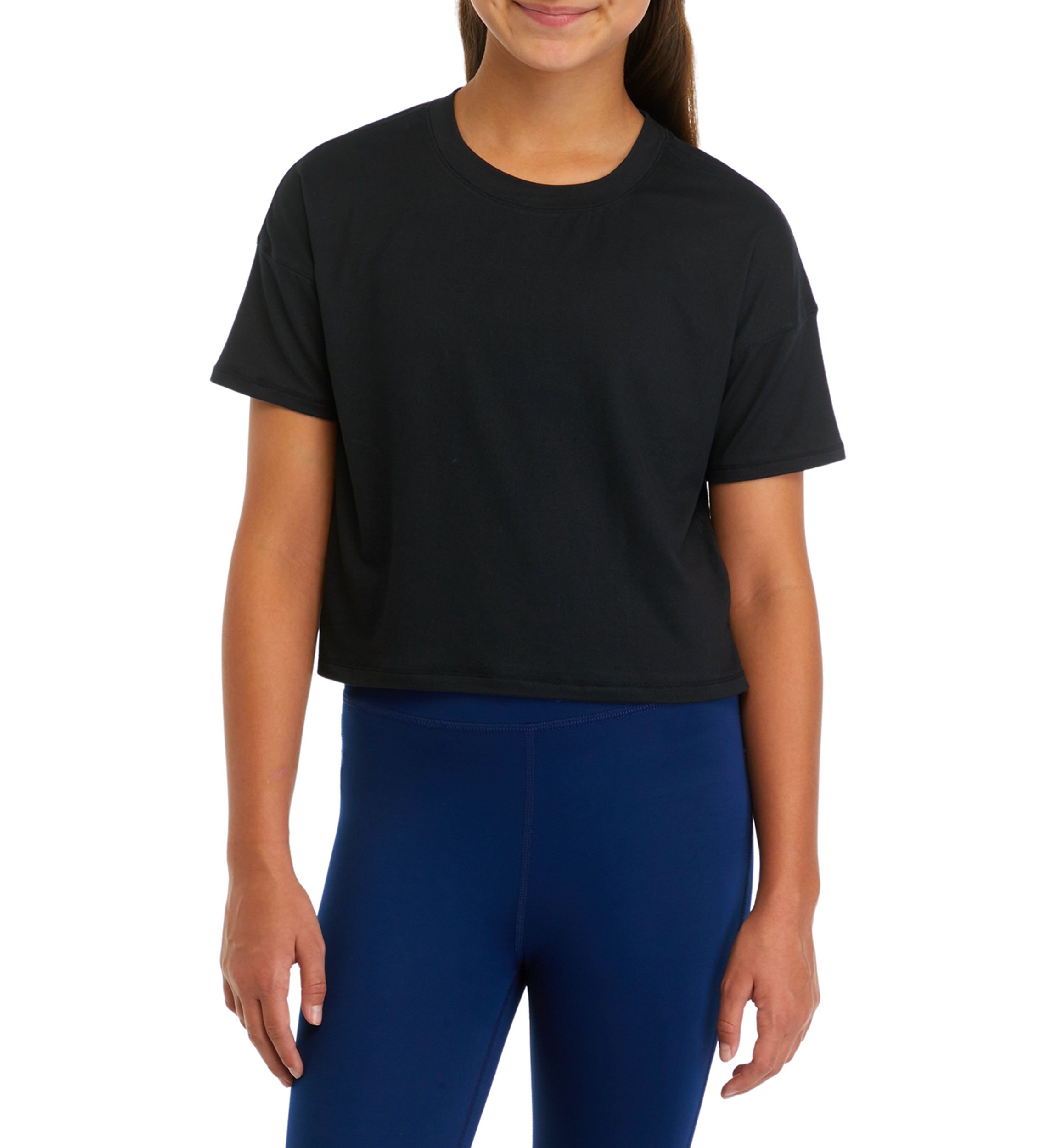 Girls 7-16 Boxy Cropped T-Shirt 