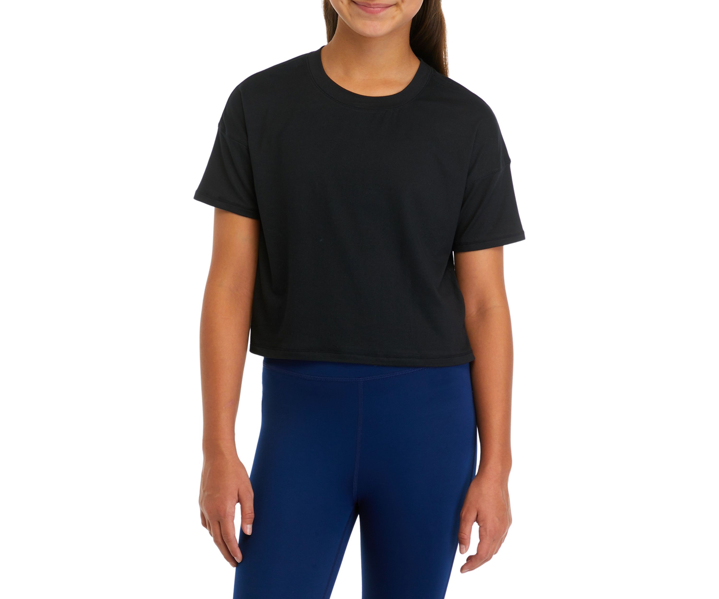 Girls 7-16 Boxy Cropped T-Shirt 