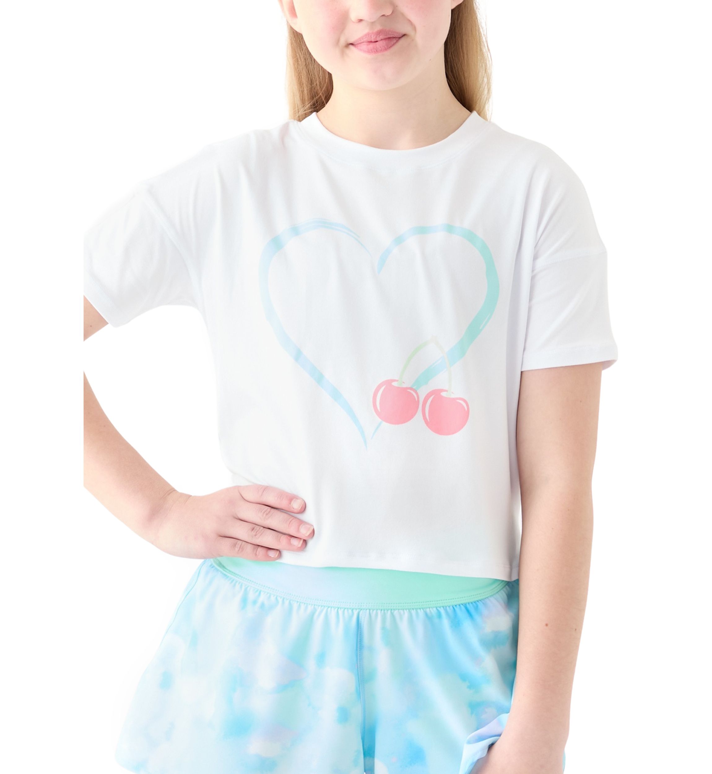Girls 7-16 Super Soft Graphic Boxy T-Shirt