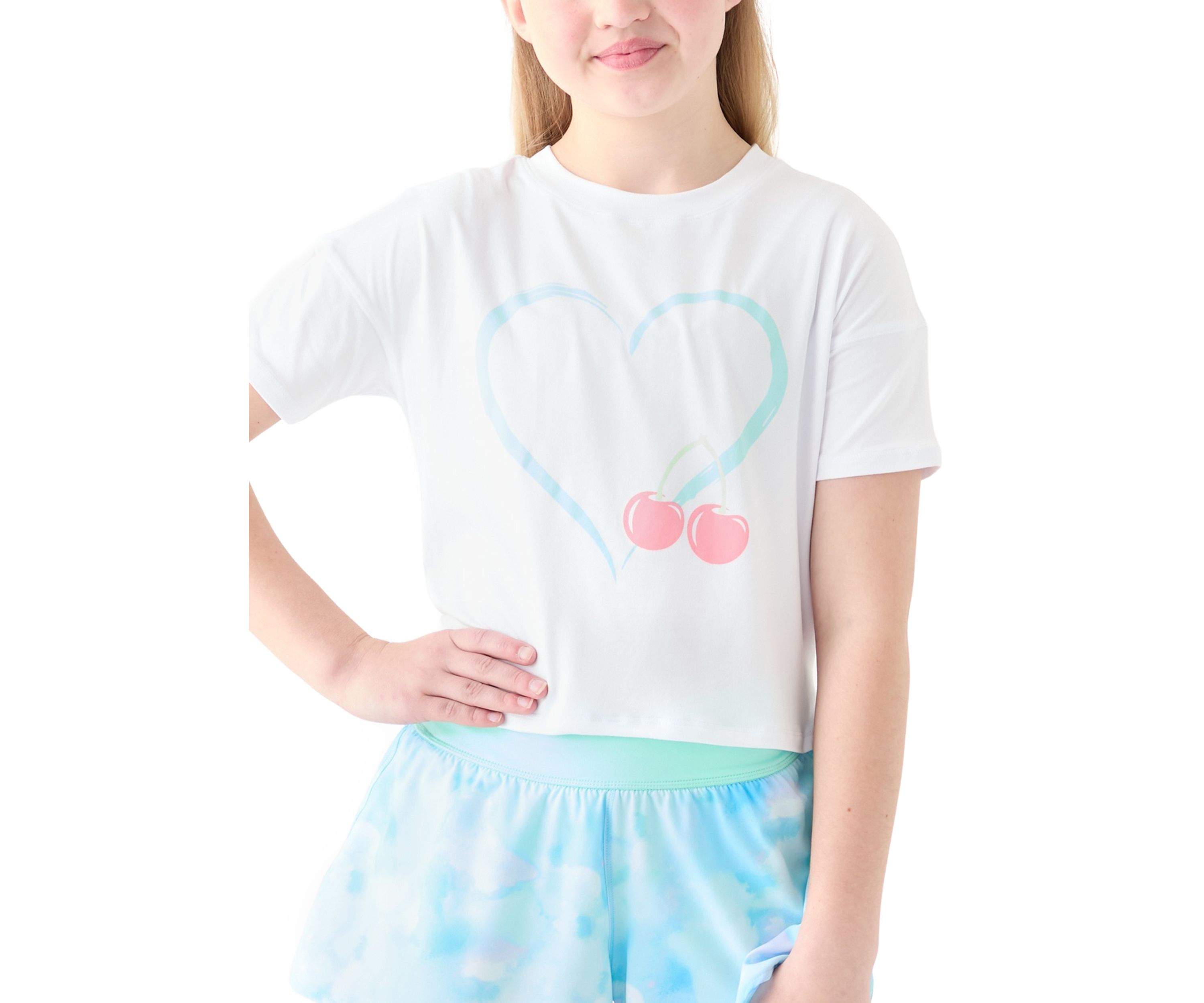 Girls 7-16 Super Soft Graphic Boxy T-Shirt