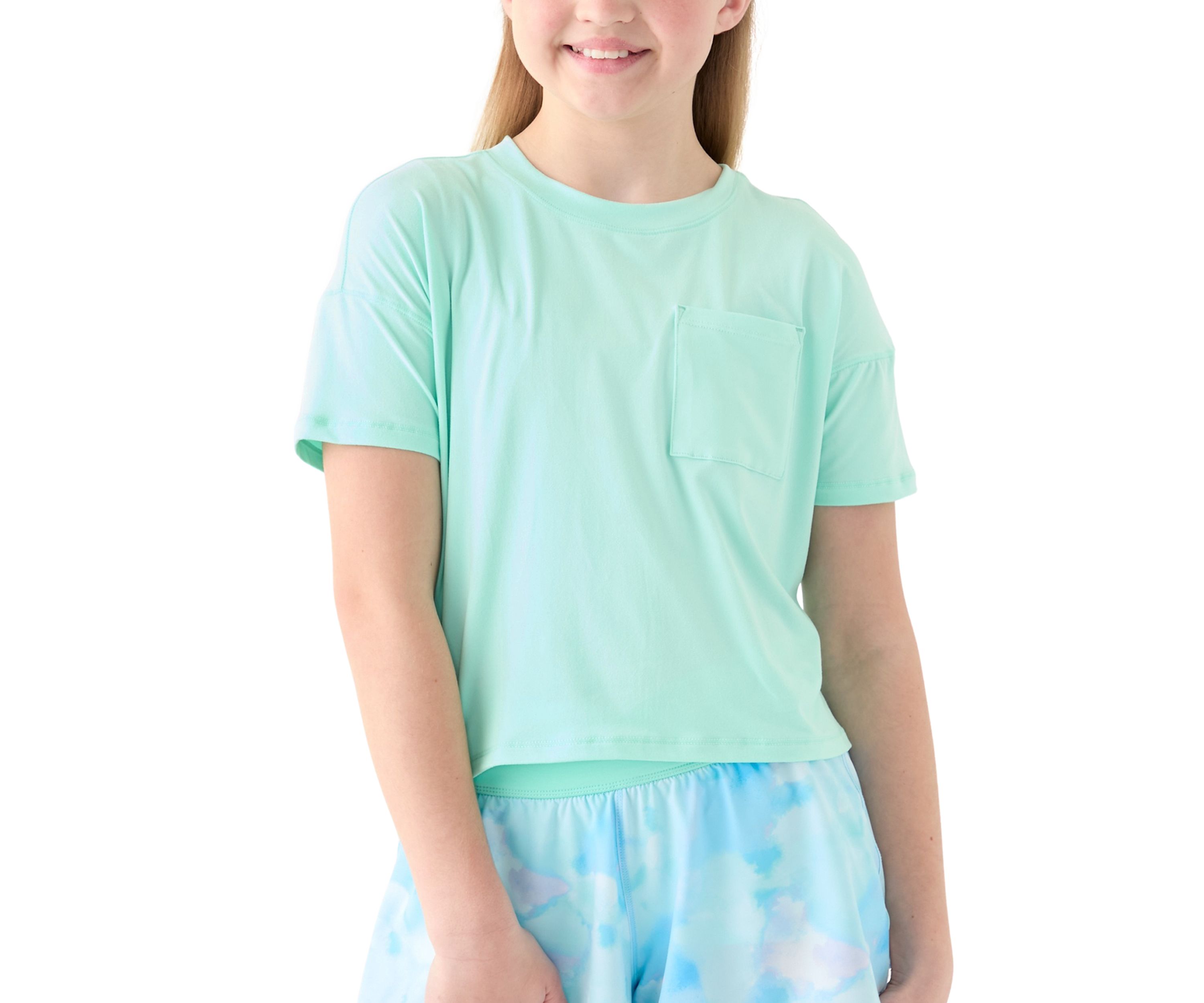 Girls 7-16 Super Soft Boxy T-Shirt 