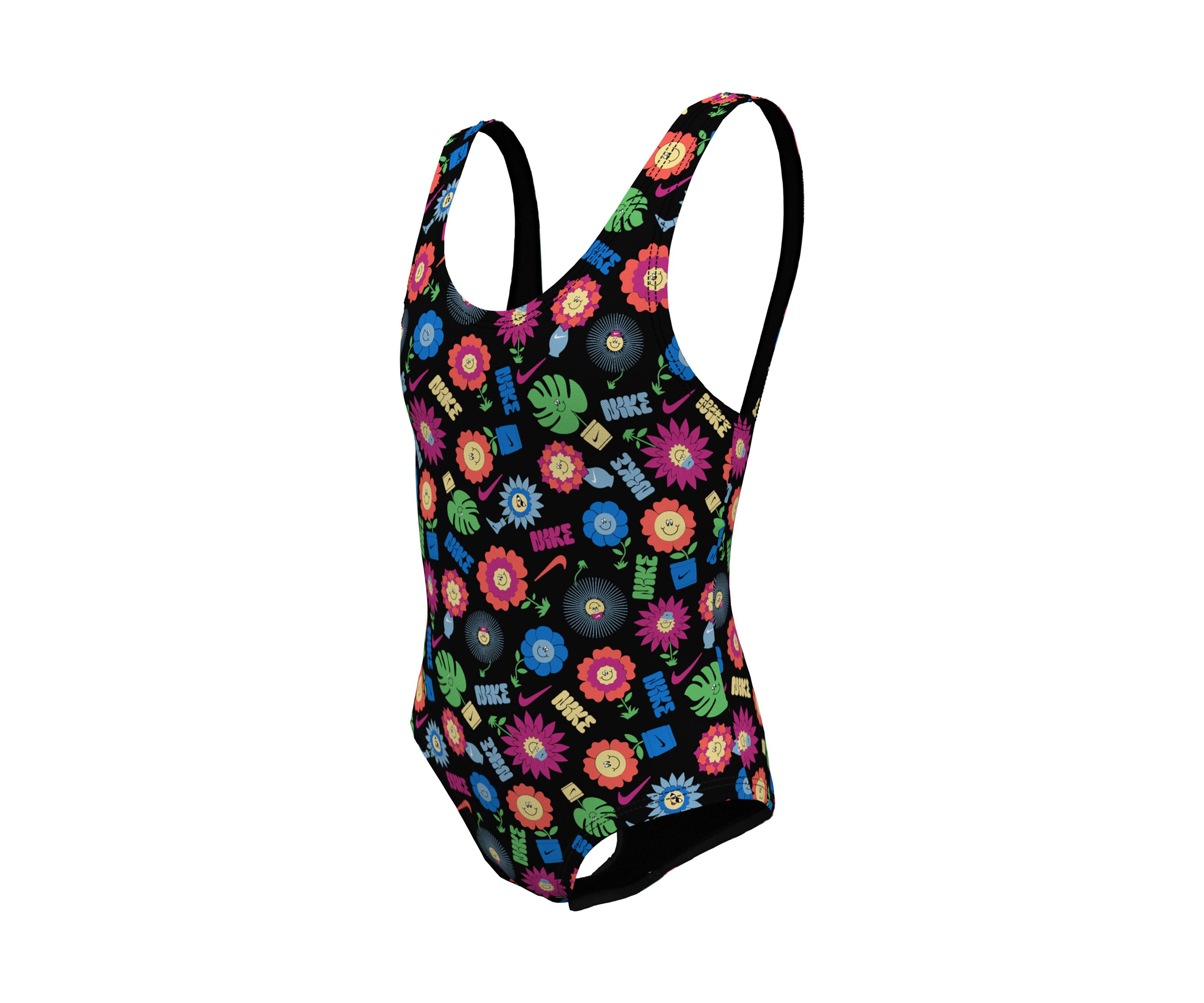 Girls 7-16 Garden Party U-Back One Piece Swimsuit