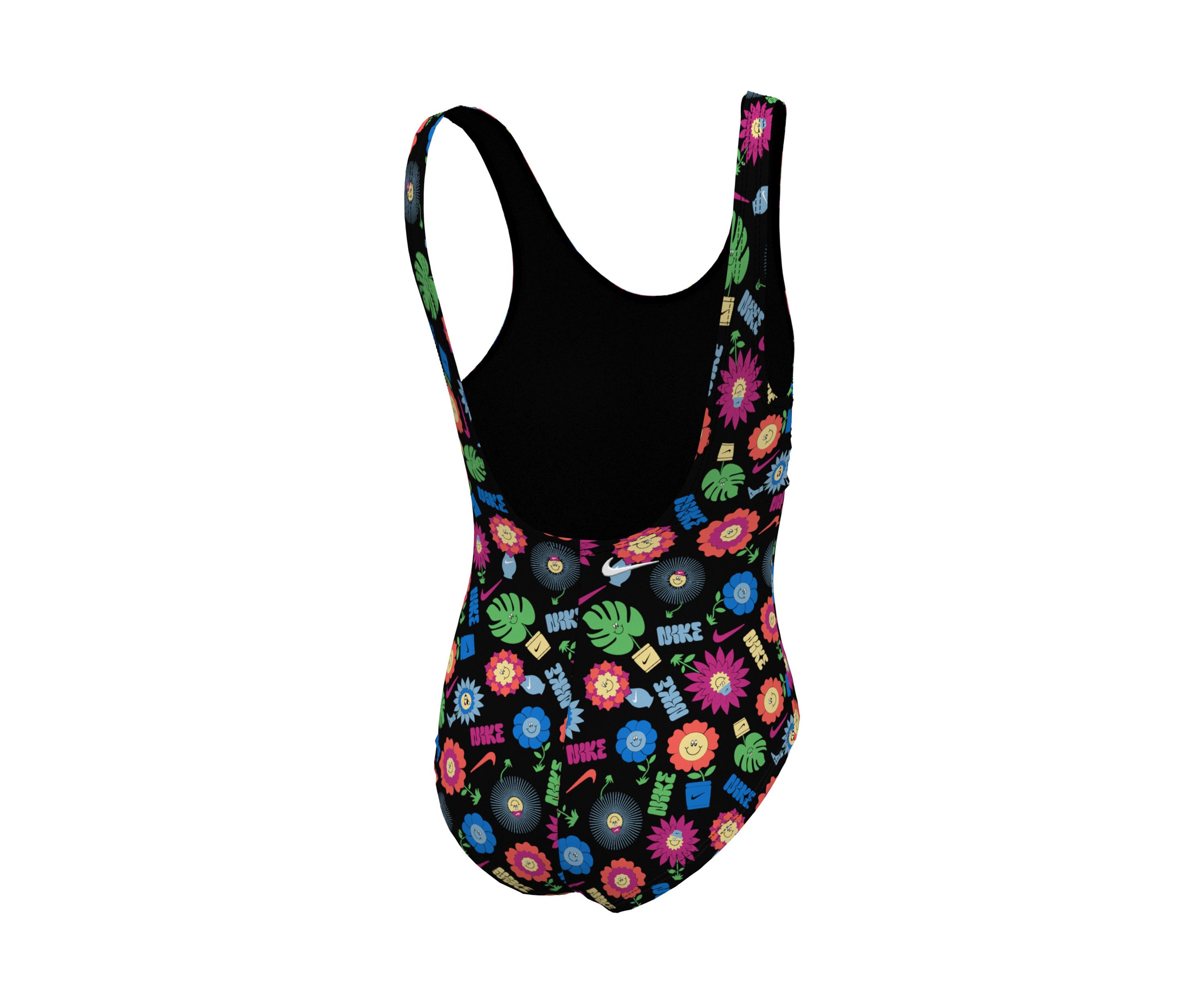 Girls 7-16 Garden Party U-Back One Piece Swimsuit
