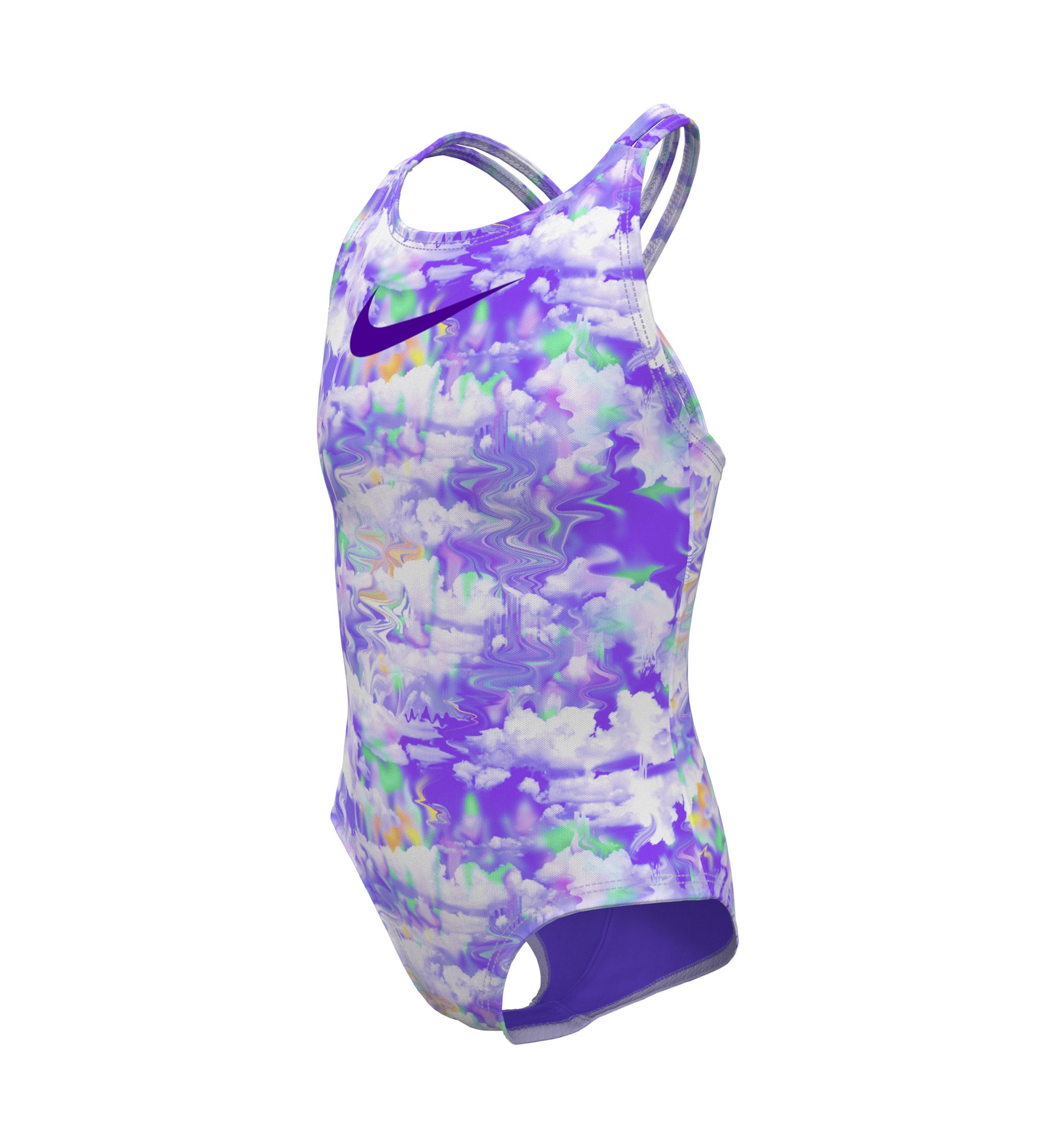 Dream Clouds Spider Back One Piece Swimsuit 