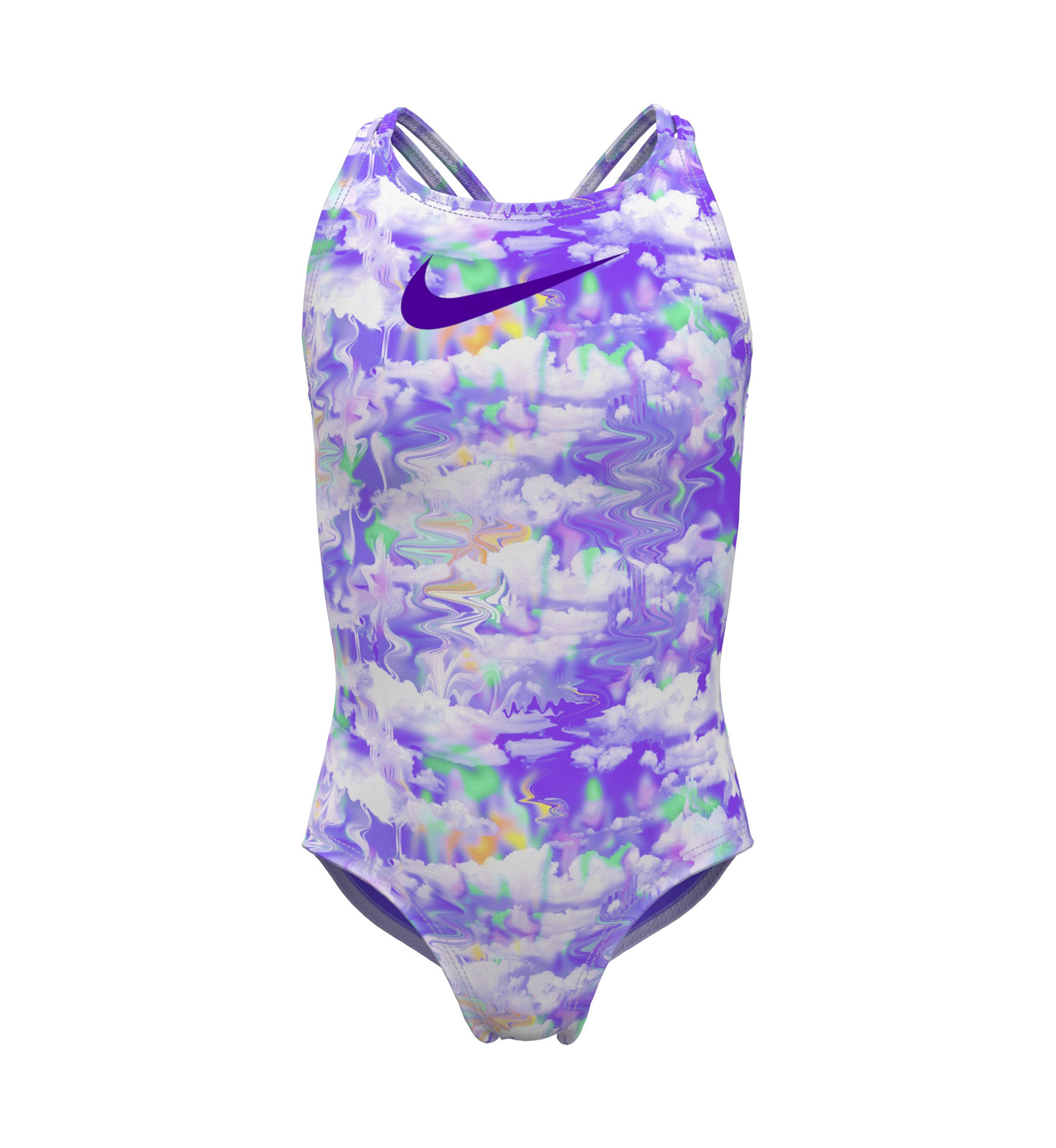 Dream Clouds Spider Back One Piece Swimsuit 