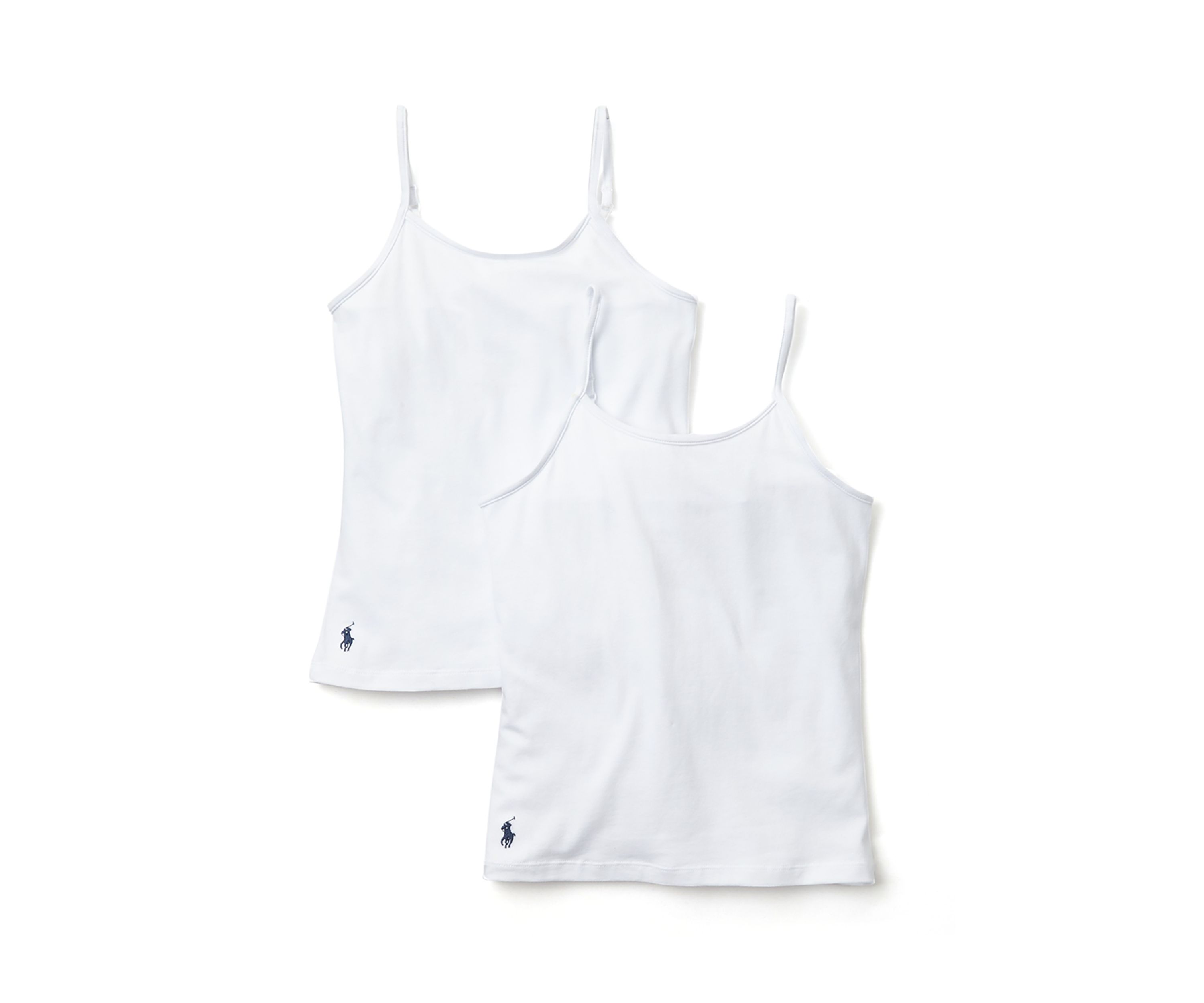 Girls 7-16 Polo Camisole - 2 Pack