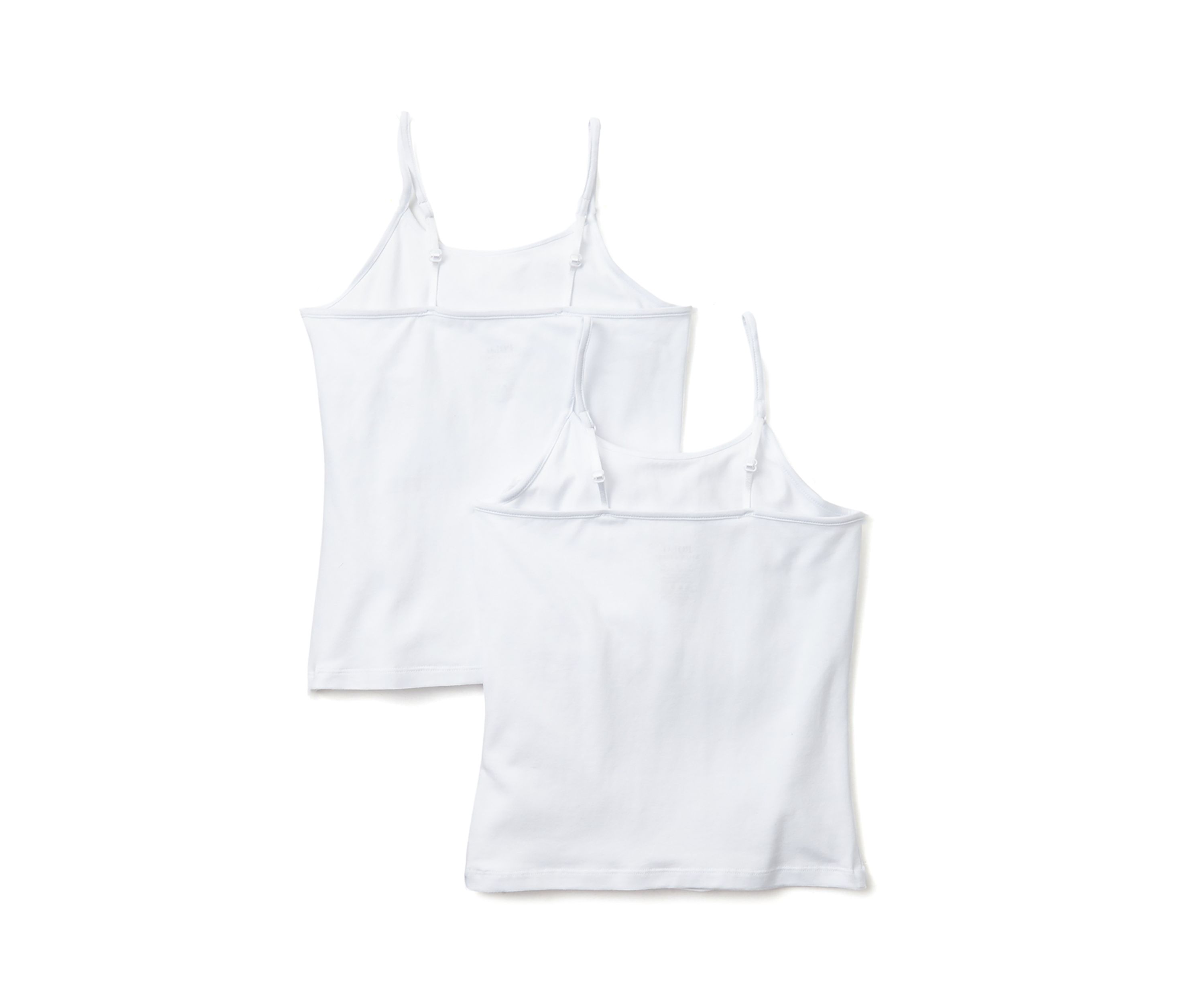 Girls 7-16 Polo Camisole - 2 Pack