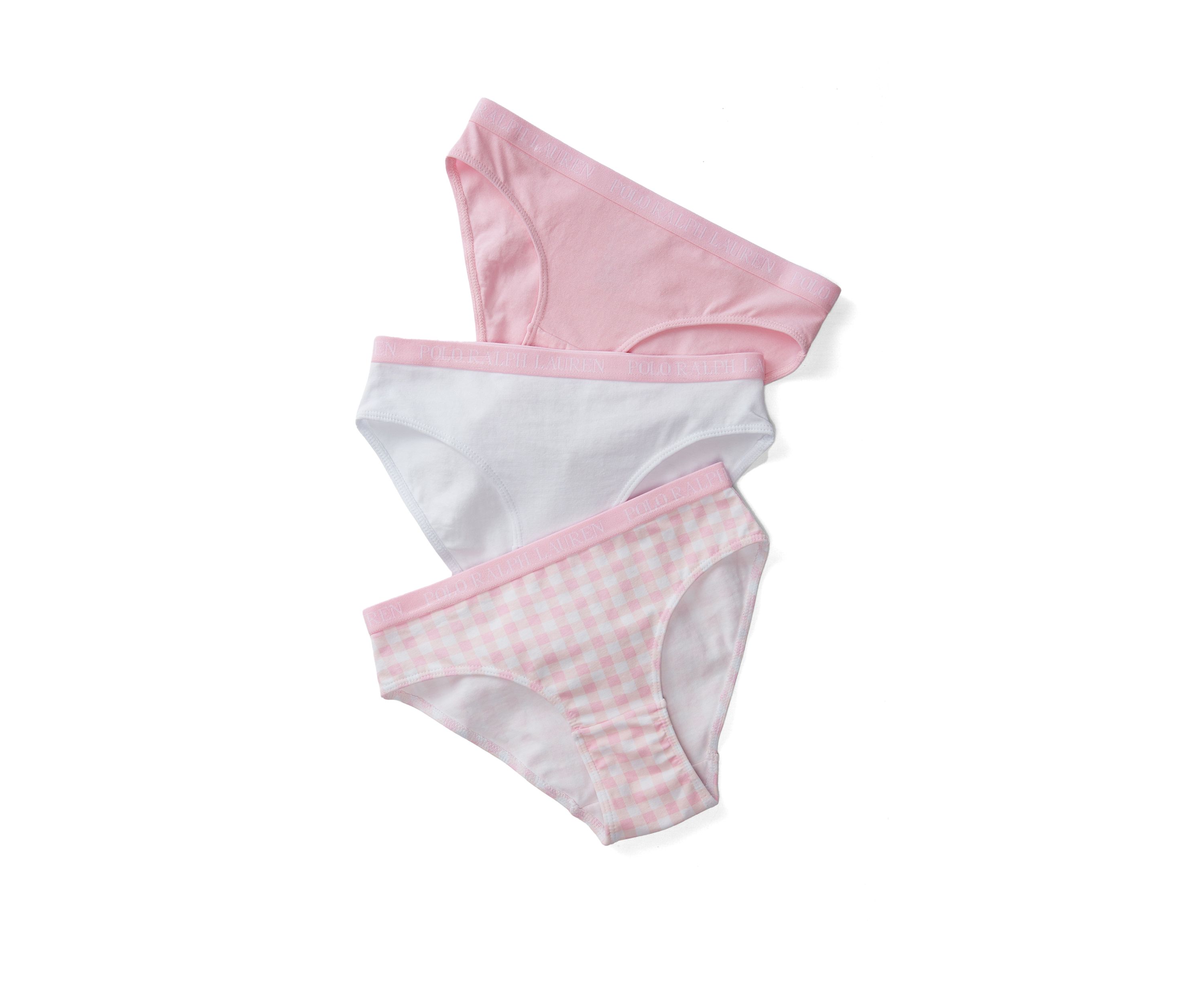 Girls 7-16 Bikini Brief Underwear - 3 Pack