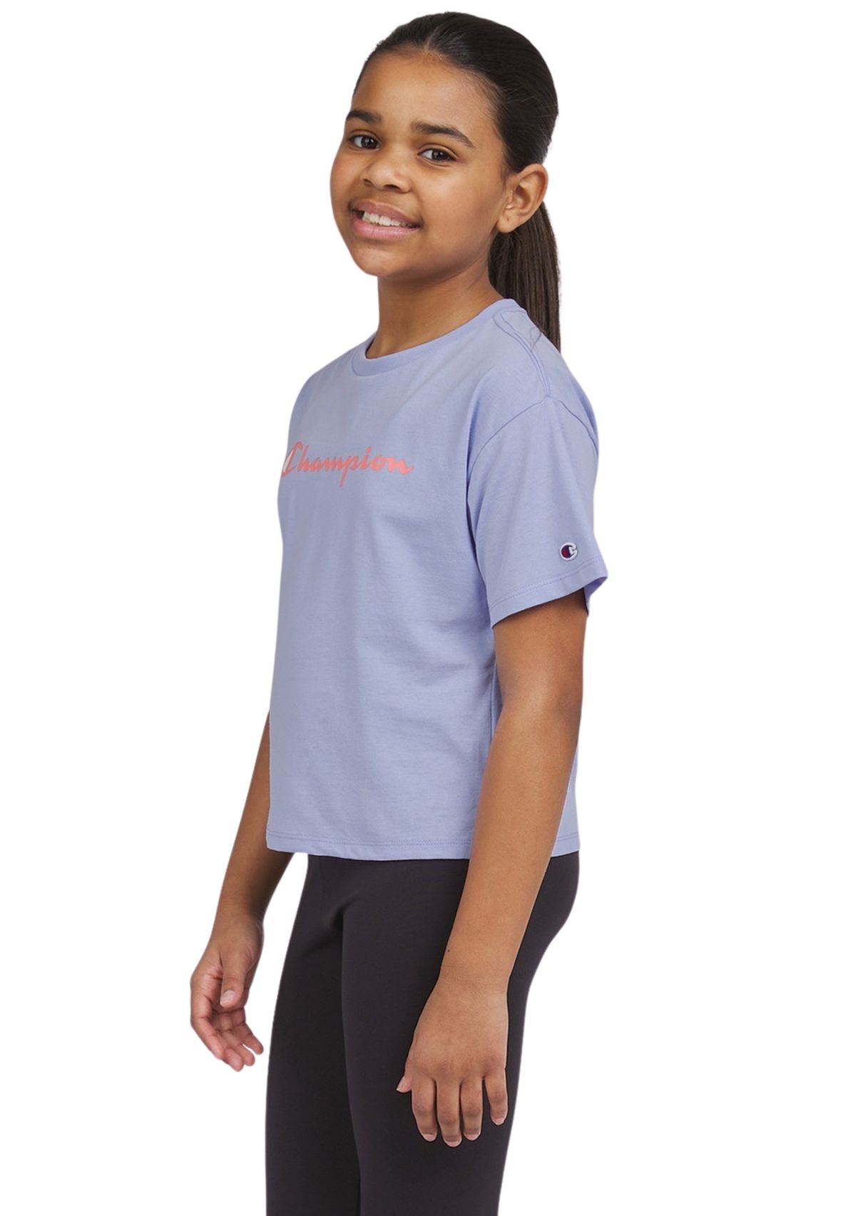 Girls 7-16 Script Graphic Meet and Greet T-Shirt