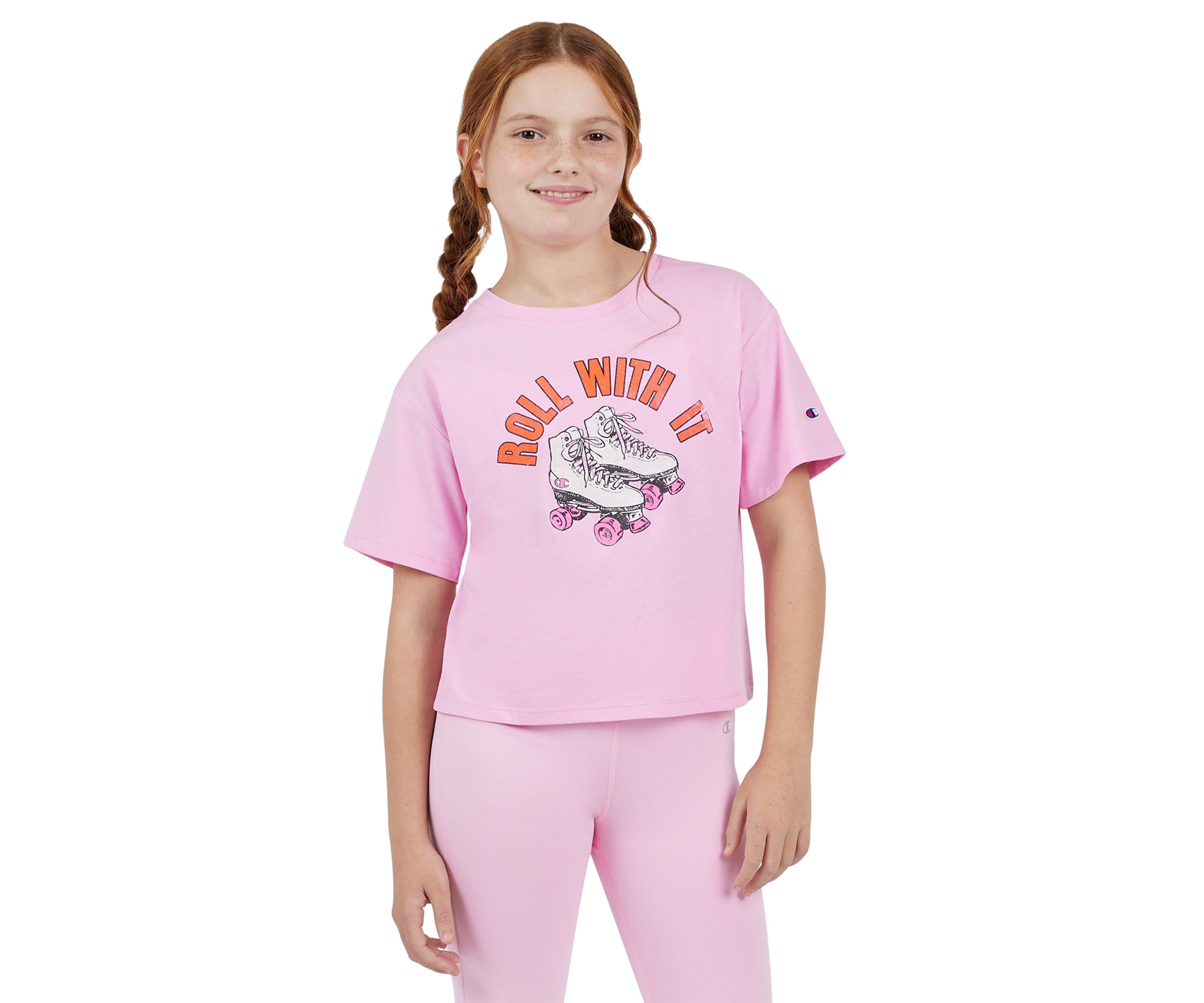 Girls 7-16 Roll With It Graphic T-Shirt 