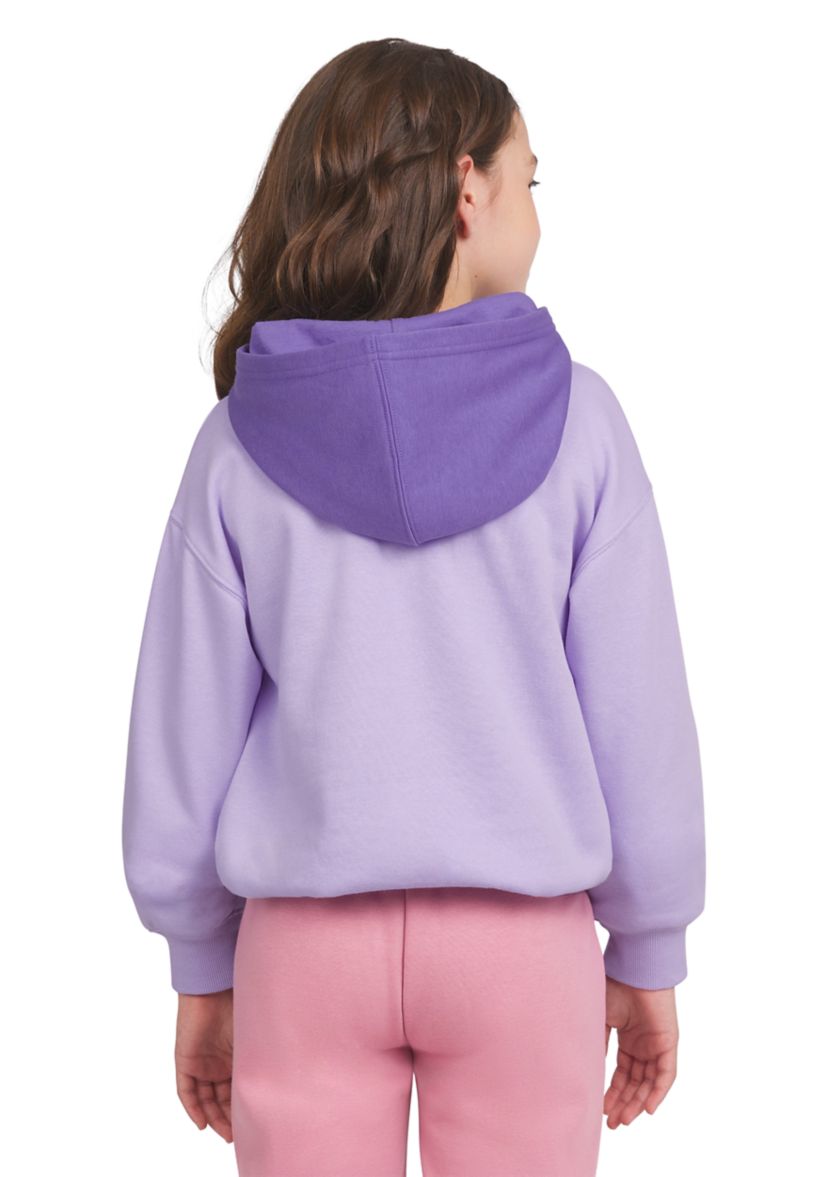 Girls 7-16 Pullover Varsity Graphic Fleece Hoodie