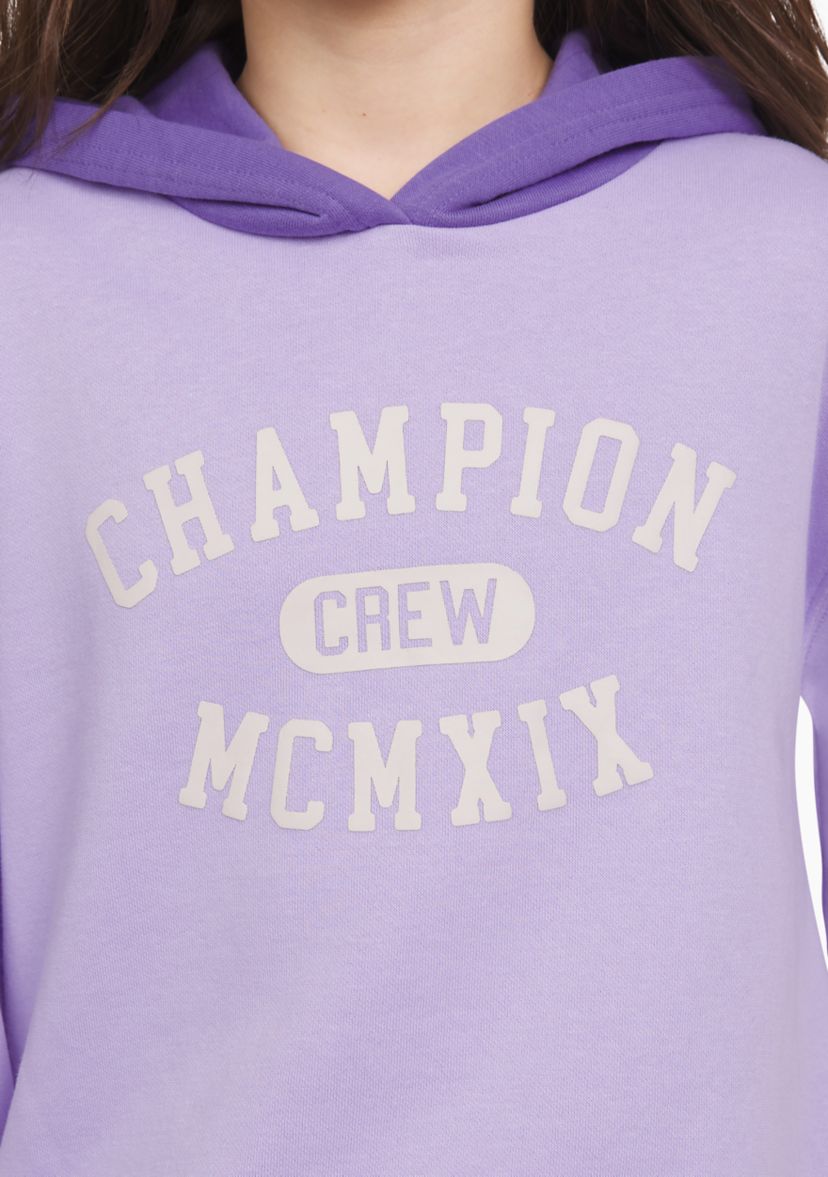 Girls 7-16 Pullover Varsity Graphic Fleece Hoodie