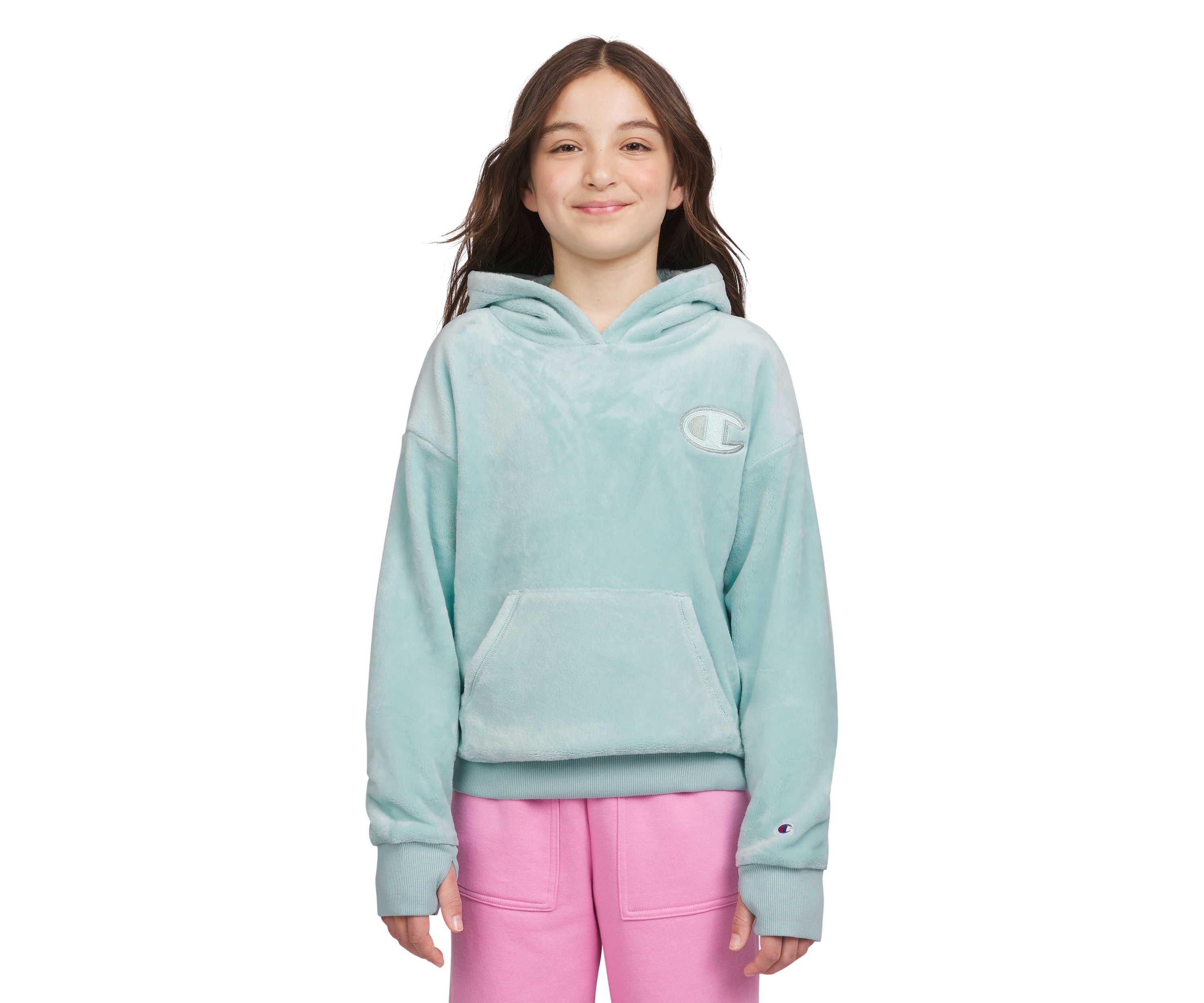 Girls 7-16 Plush Hoodie