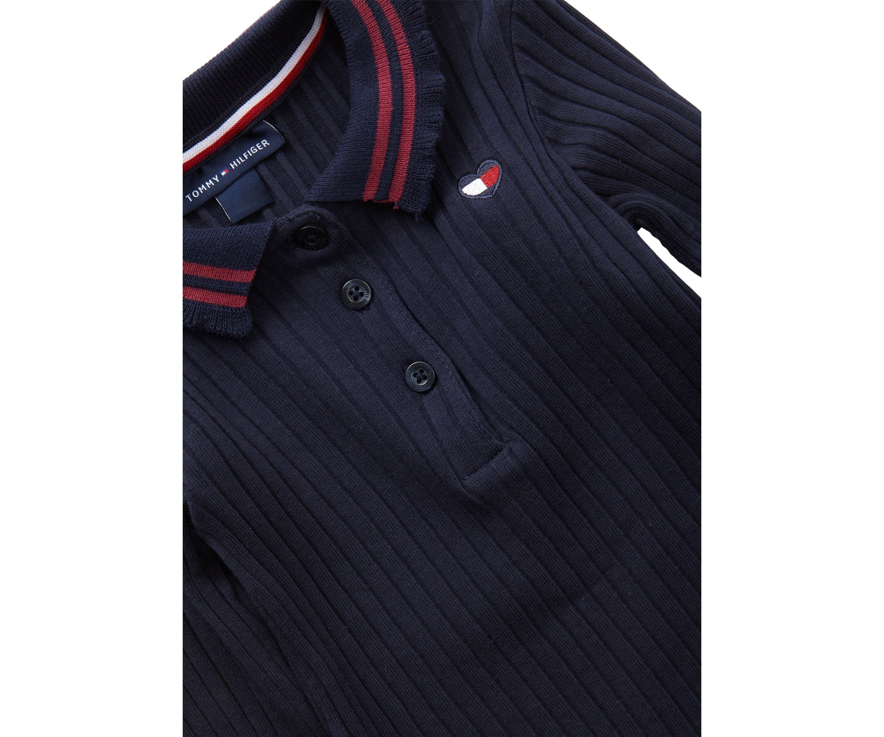 Girls 4-6x Ribbed Plaid Dress