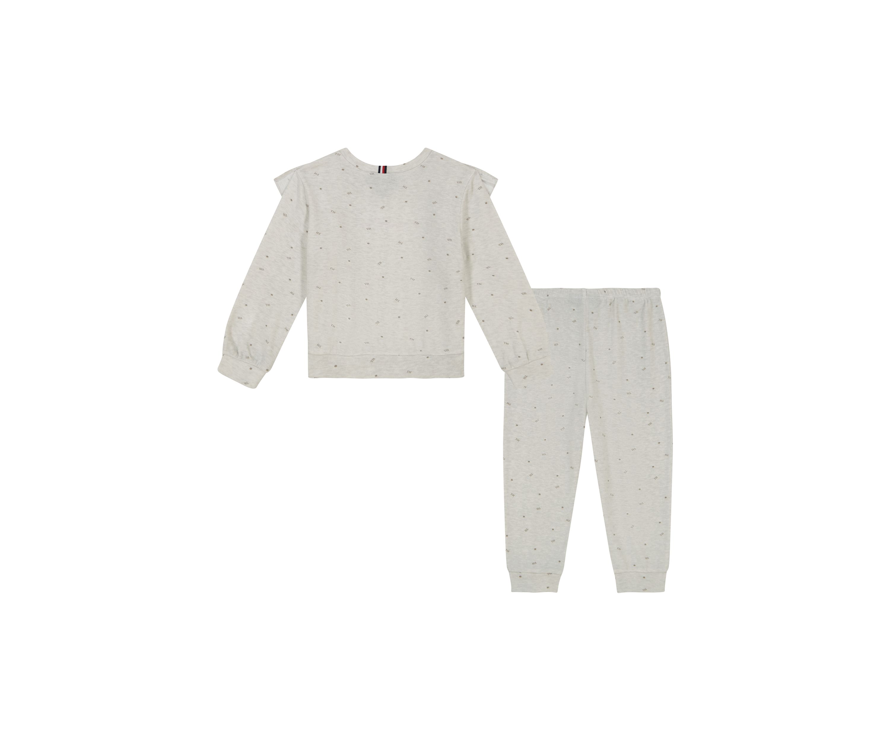 Girls 4-6x Hacci Graphic Top and Pants Set