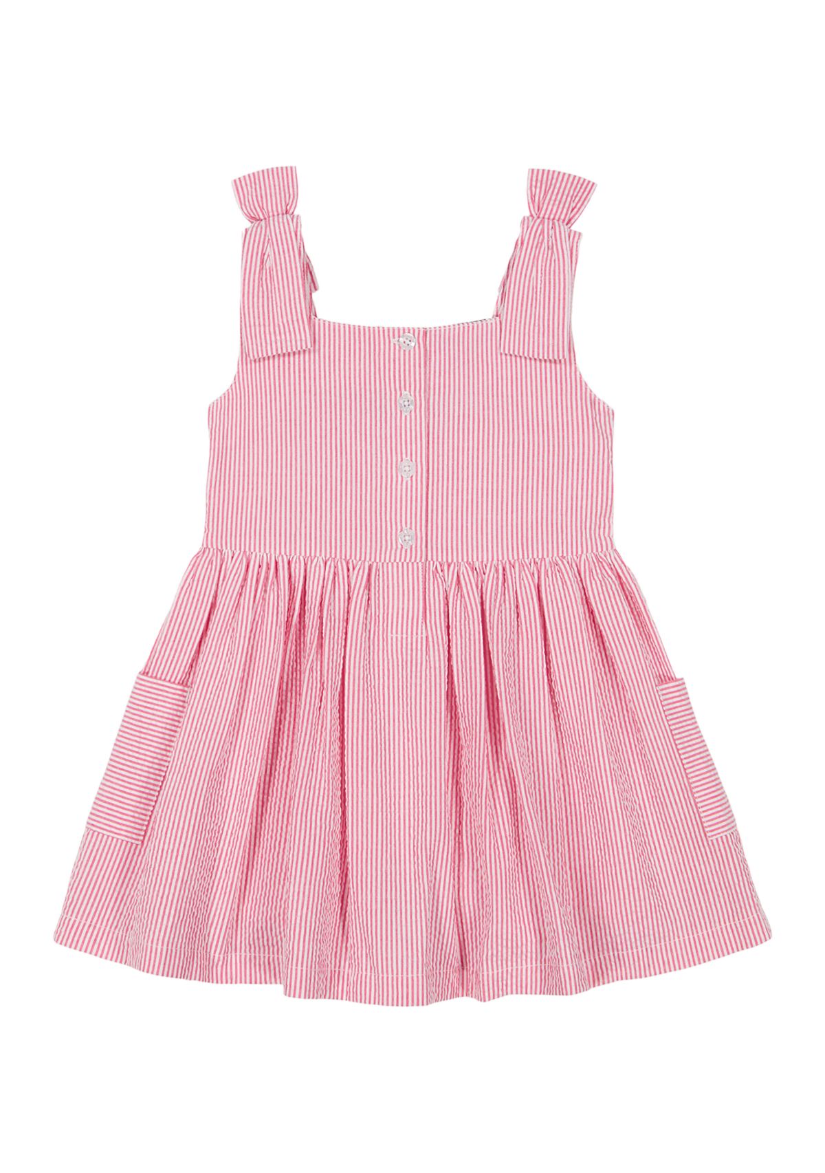 Girls 4-6x Seersucker Romper