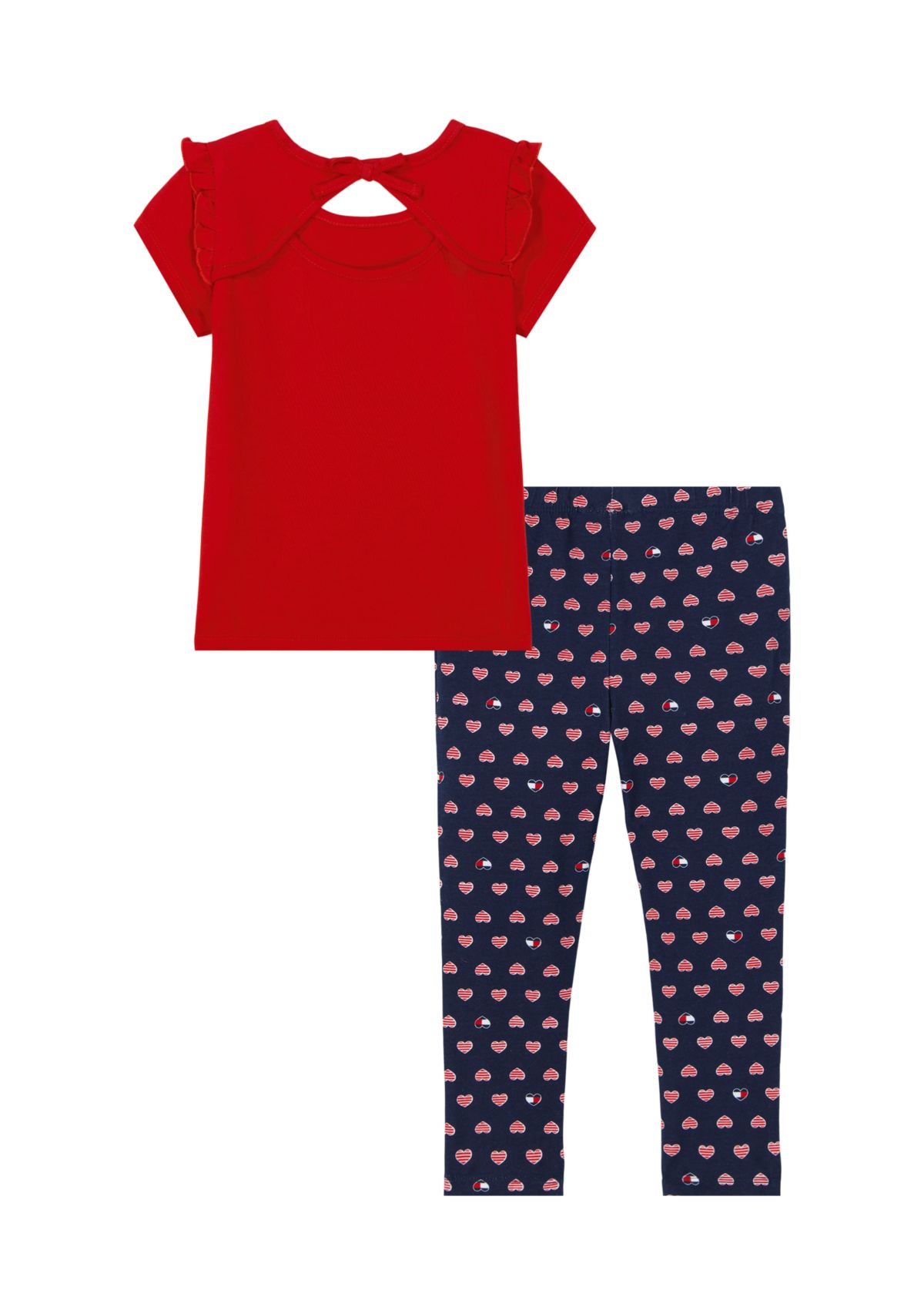 Girls 4-6x Two Piece Top and Leggings Set