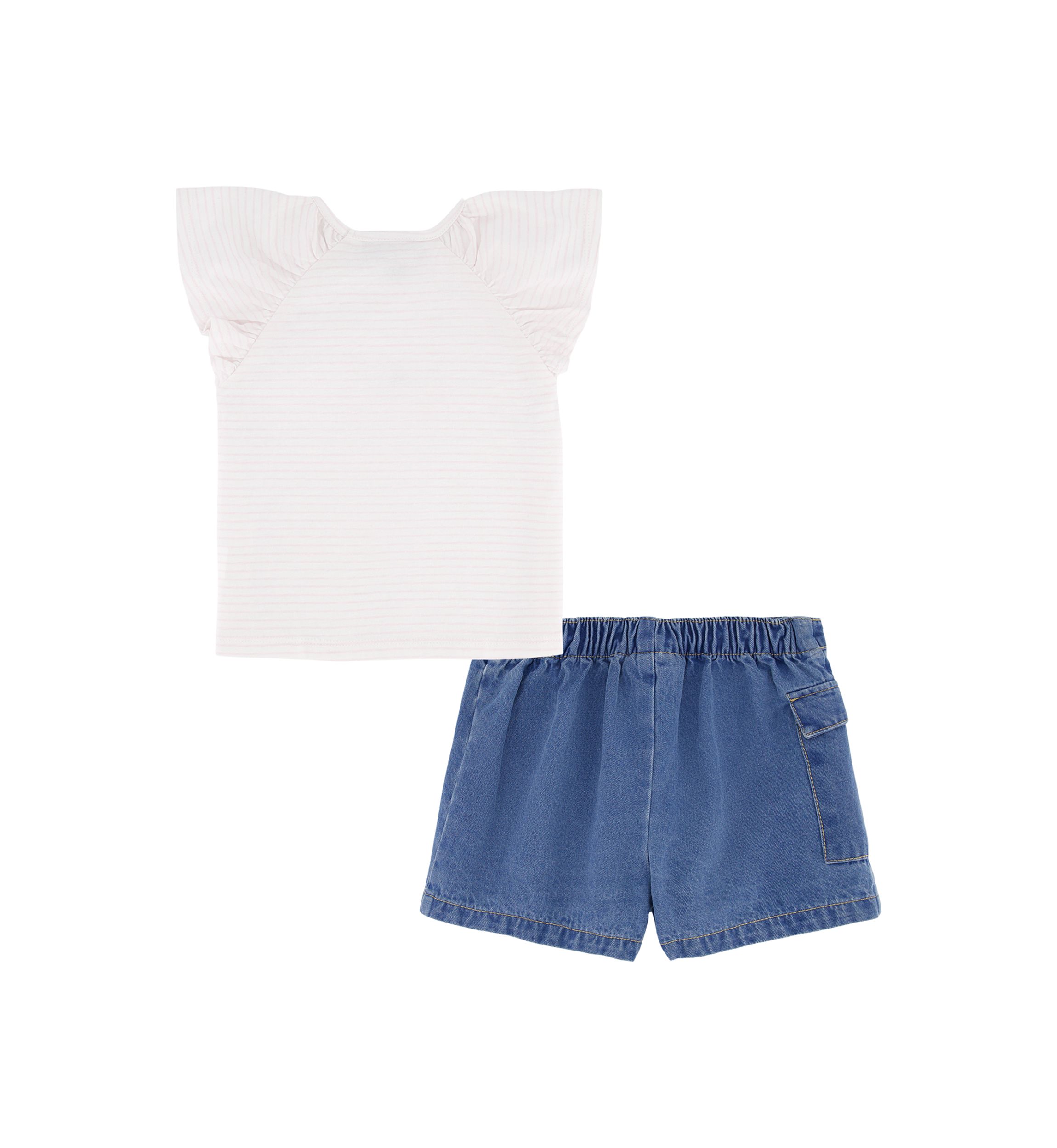 Girls 4-6x Logo Graphic T-Shirt with Skort Set