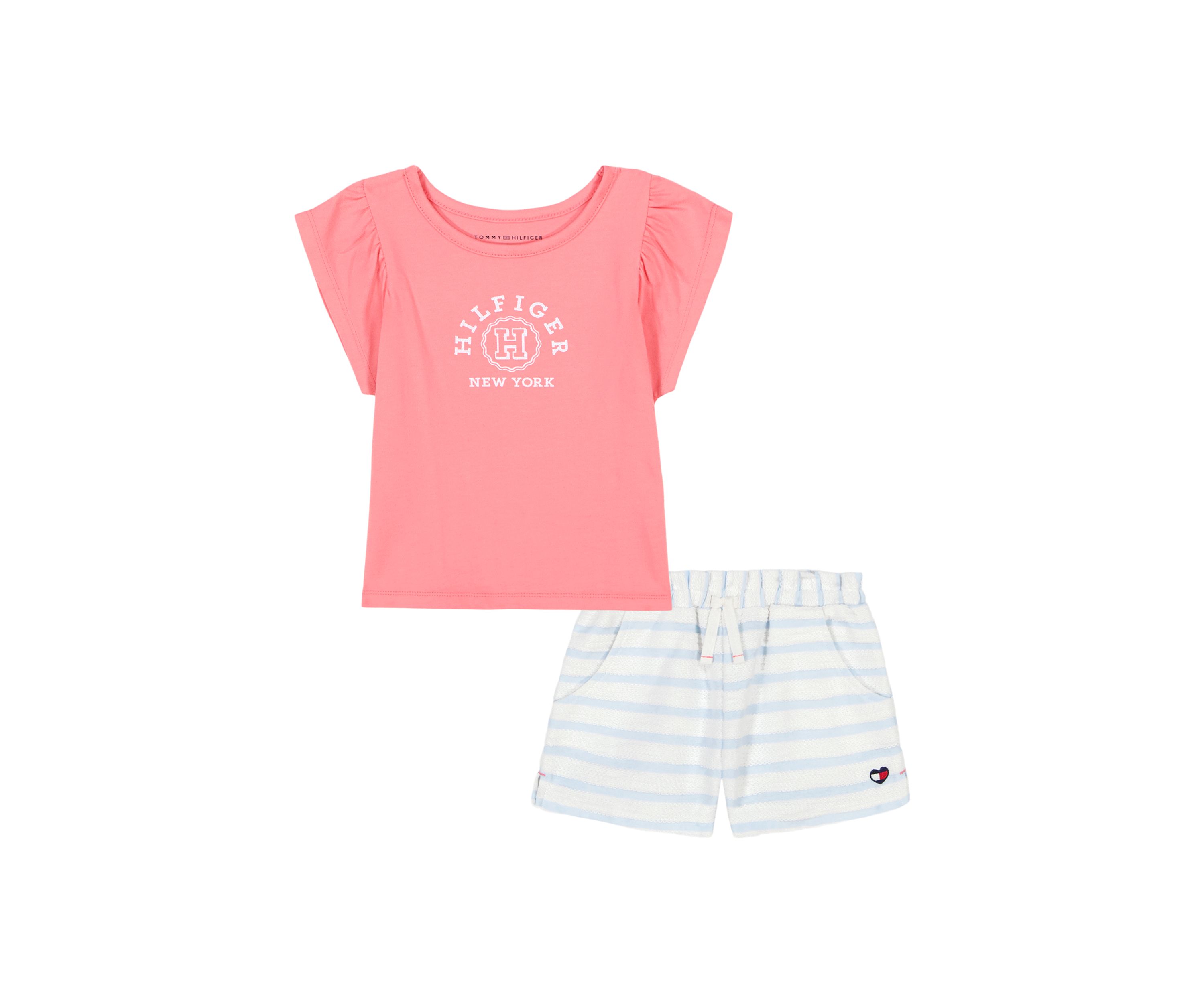 Girls 4-6x Logo Graphic T-Shirt and Shorts Set