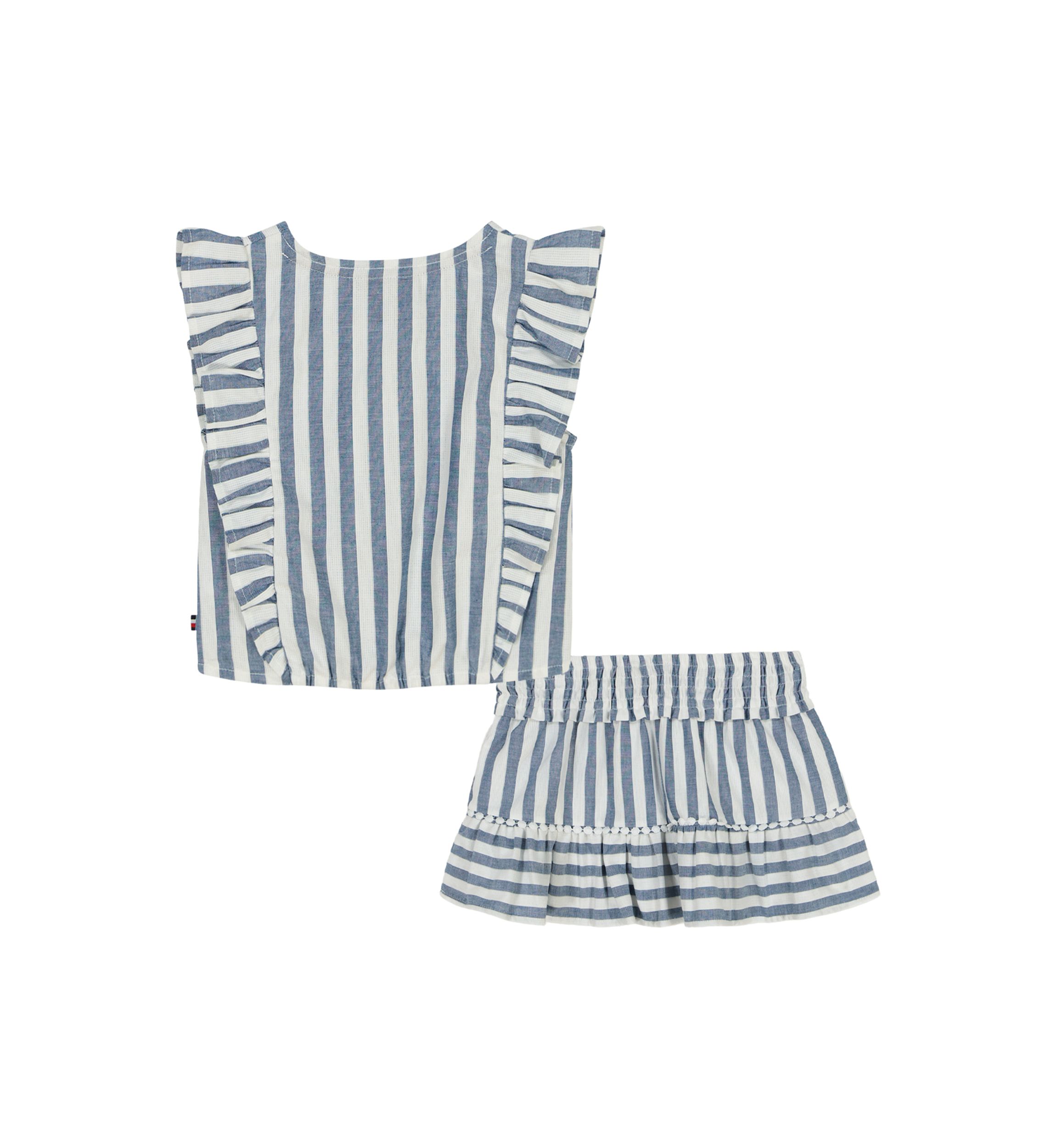 Girls 4-6x Striped Skirt Set 