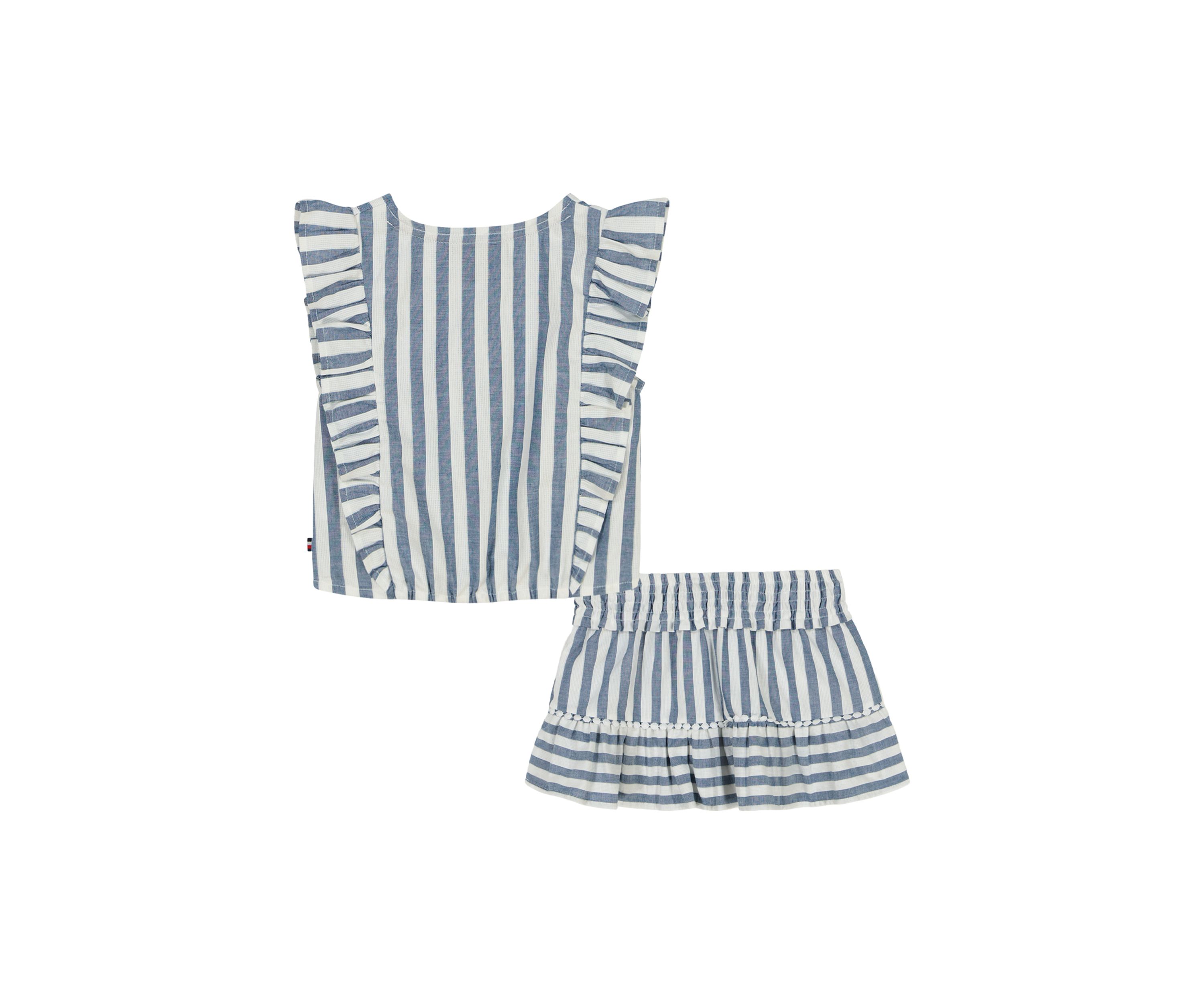 Girls 4-6x Striped Skirt Set 